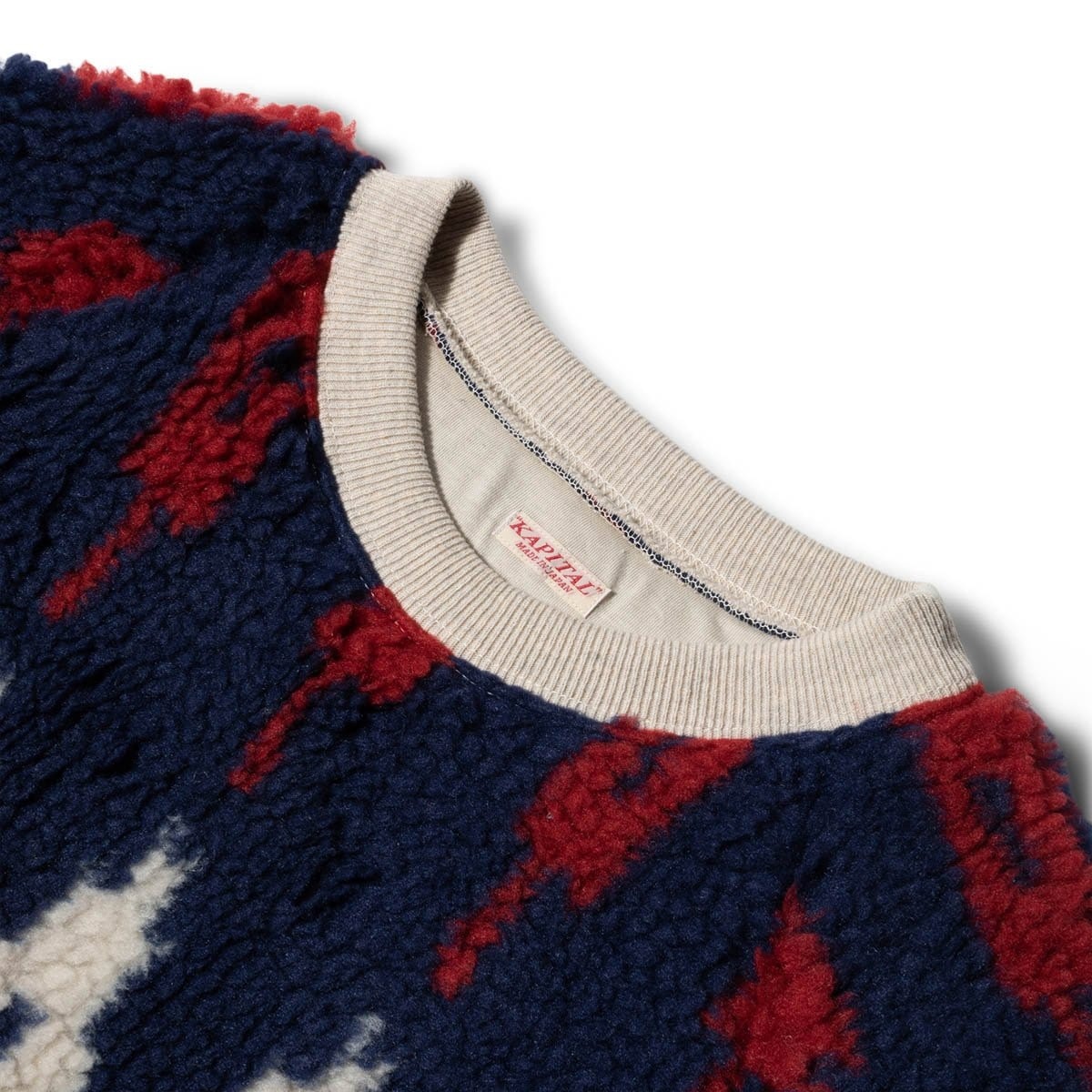 TOP FLEECE KNIT X BOA FLEECE NORDIC SWEAT - 3