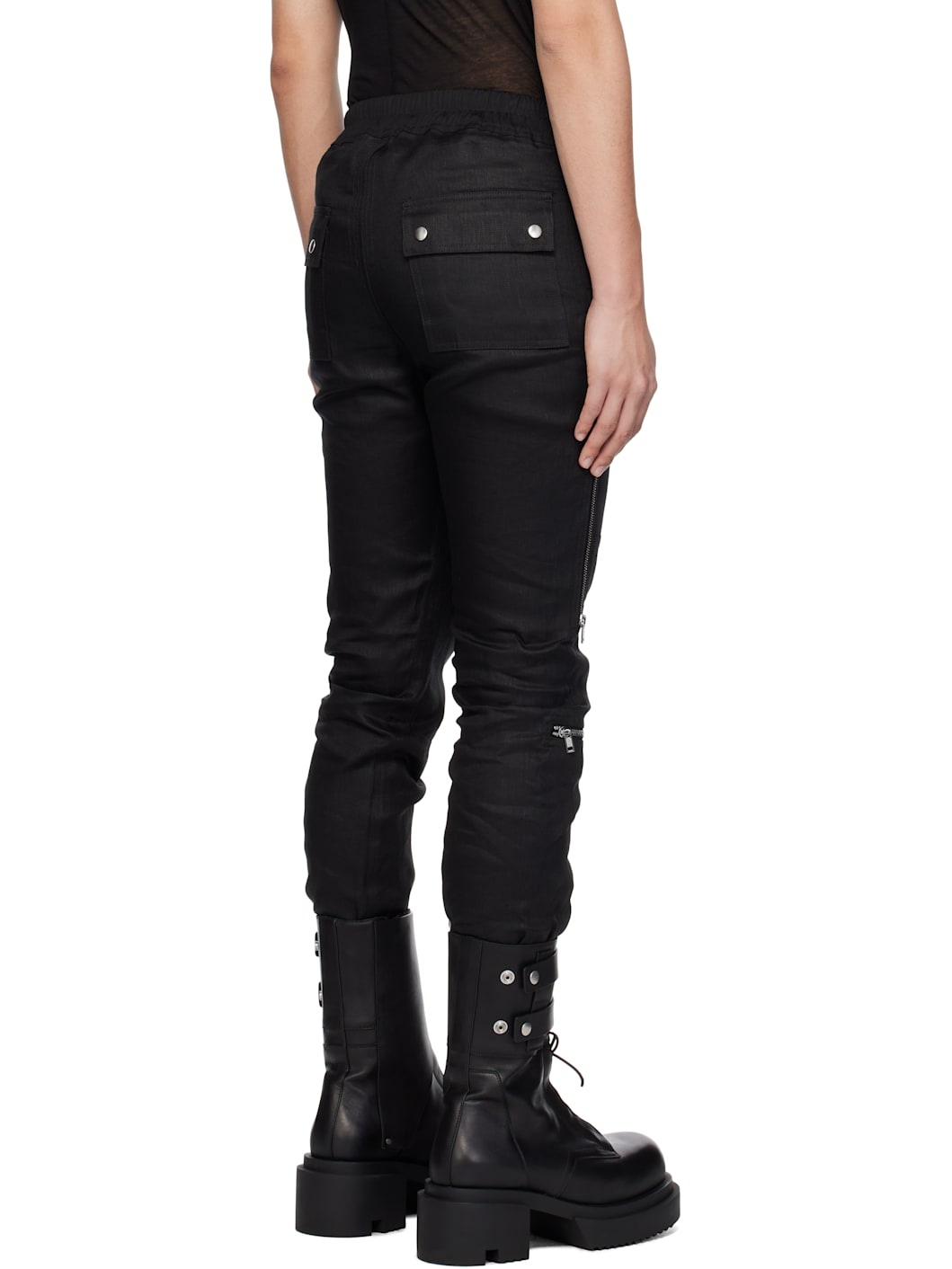 Black Hollywood Headon Trousers - 3