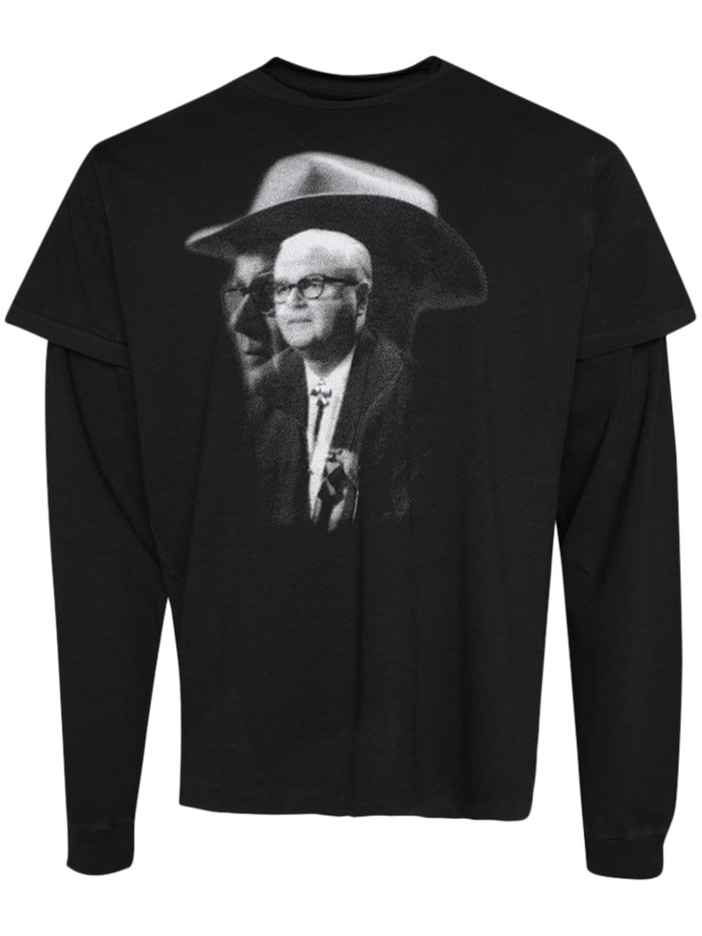 Texas Pastor Assemblage LS cotton T-shirt - 1