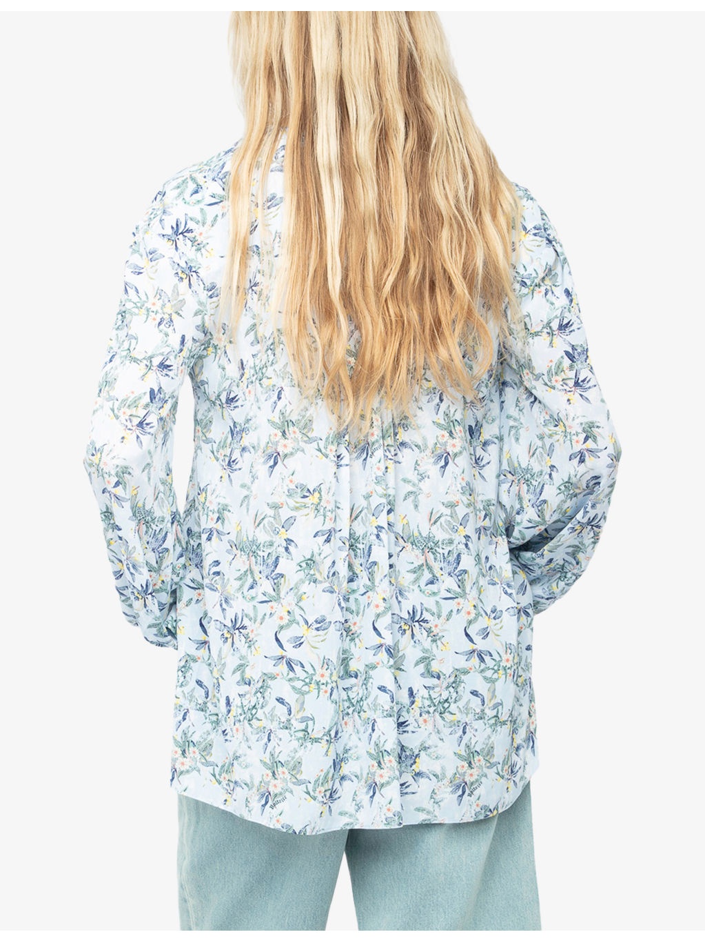 Tamela Floral-Print Tie-Neck Woven Blouse - 4