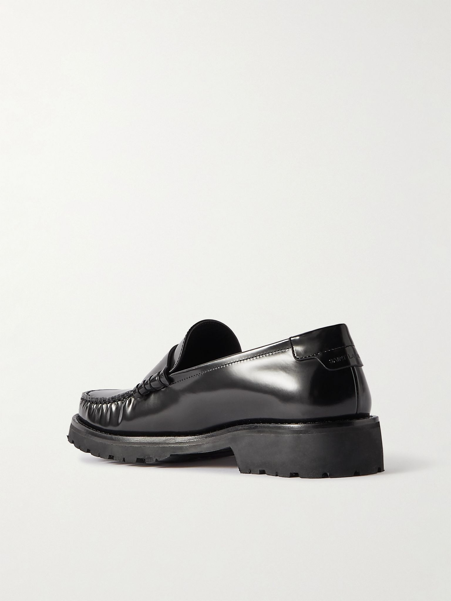 Le Loafer leather loafers Black - 3