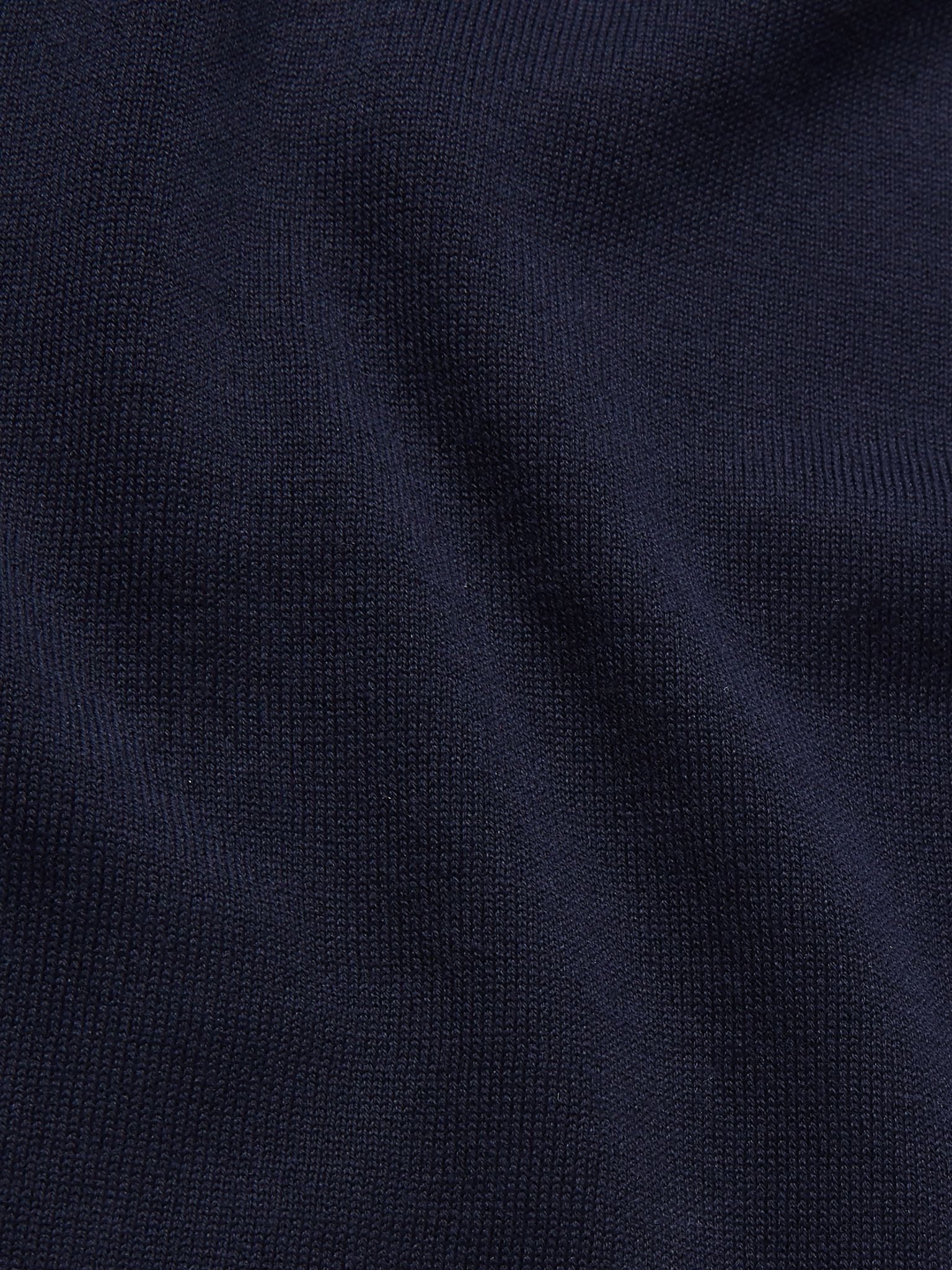 Sea Island Cotton-Jersey Polo Shirt Navy - 5