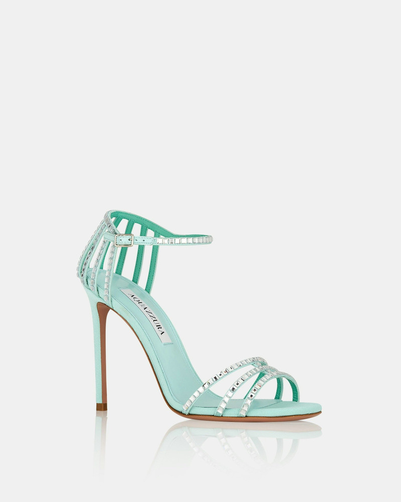 AQUAZZURA Sensation Crystal Sandal 105 outlook