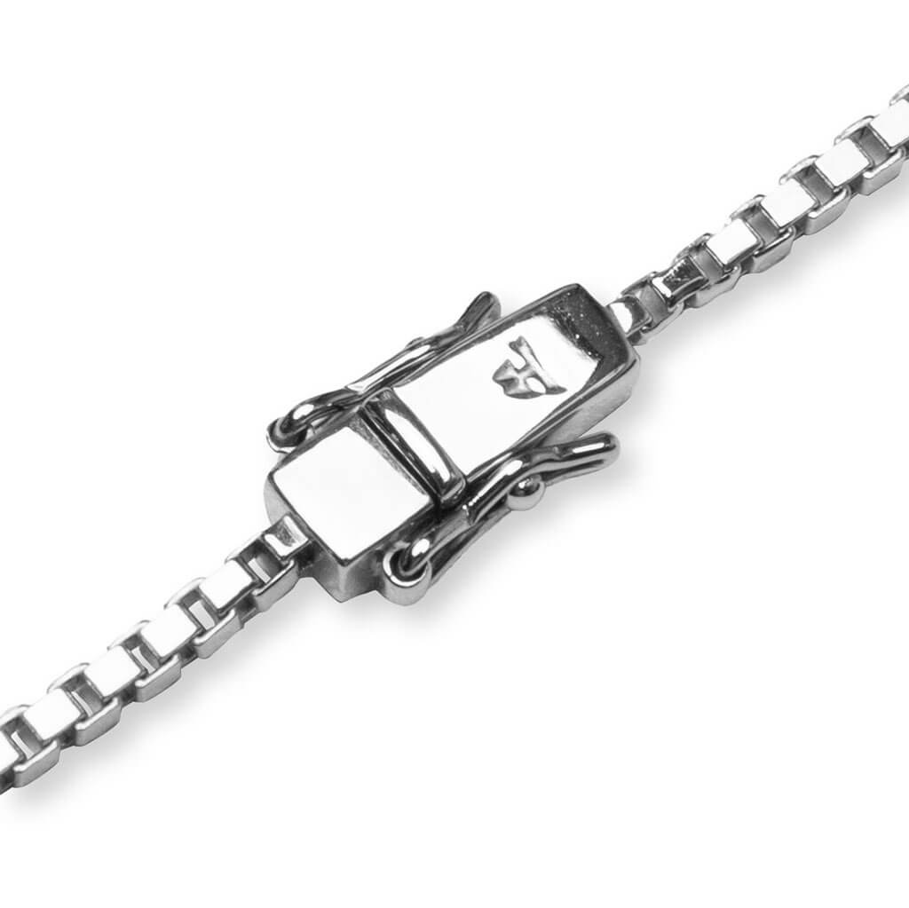 SQUARE CHAIN - 925 STERLING SILVER - 2