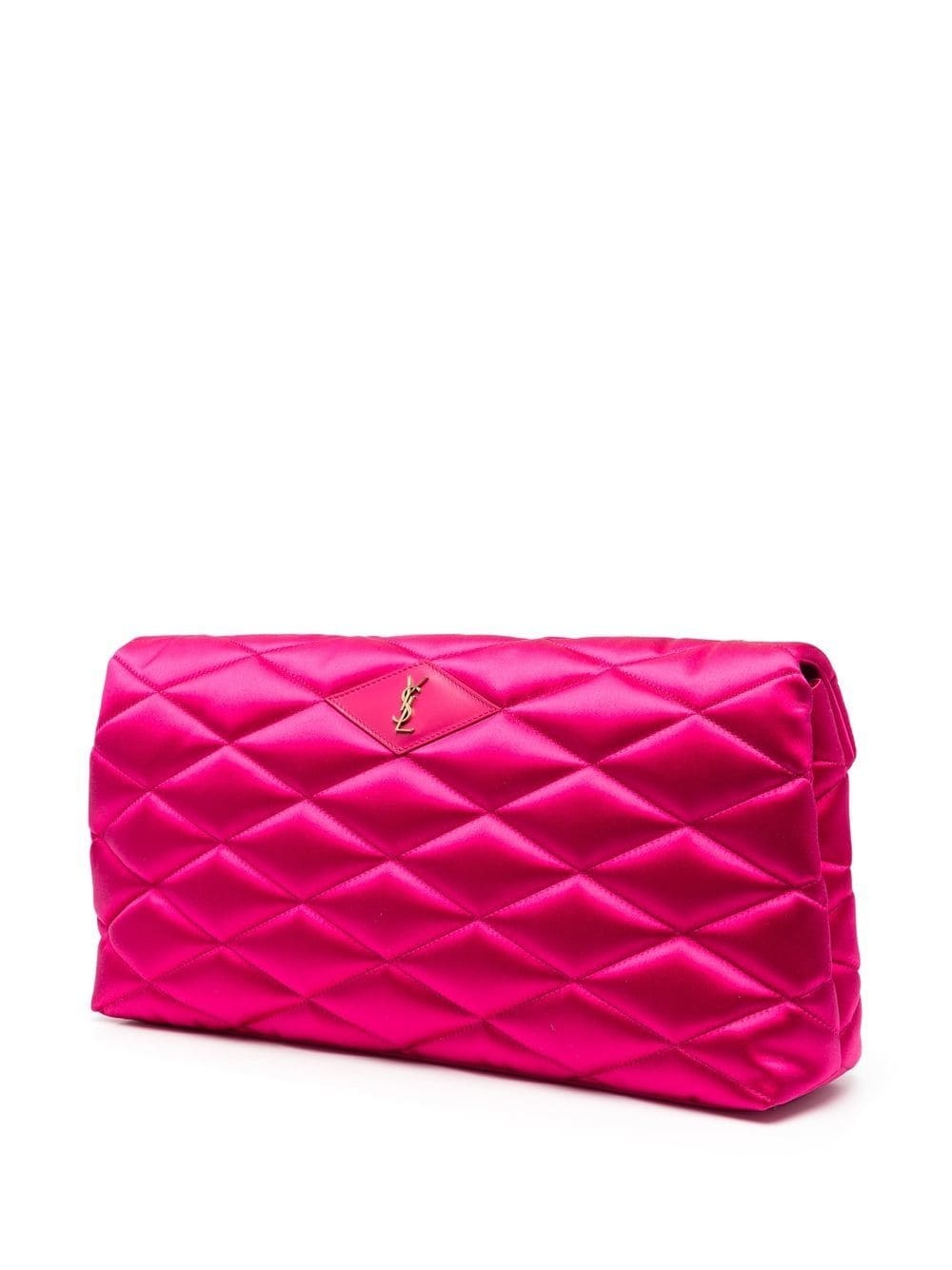 Sade Puffer quilted clutch bag - 4