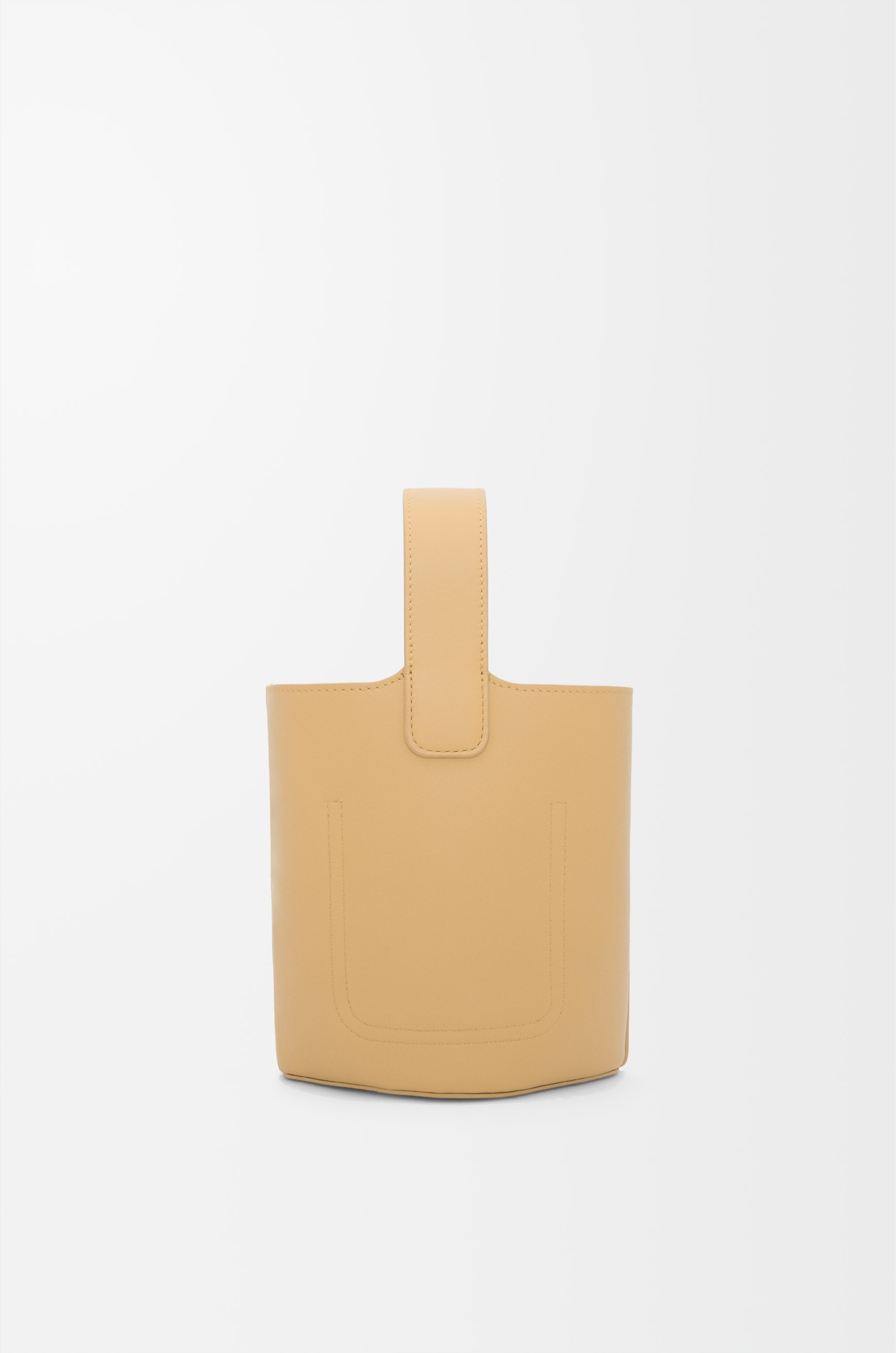 Mini Pebble bucket in smooth calfskin - 5