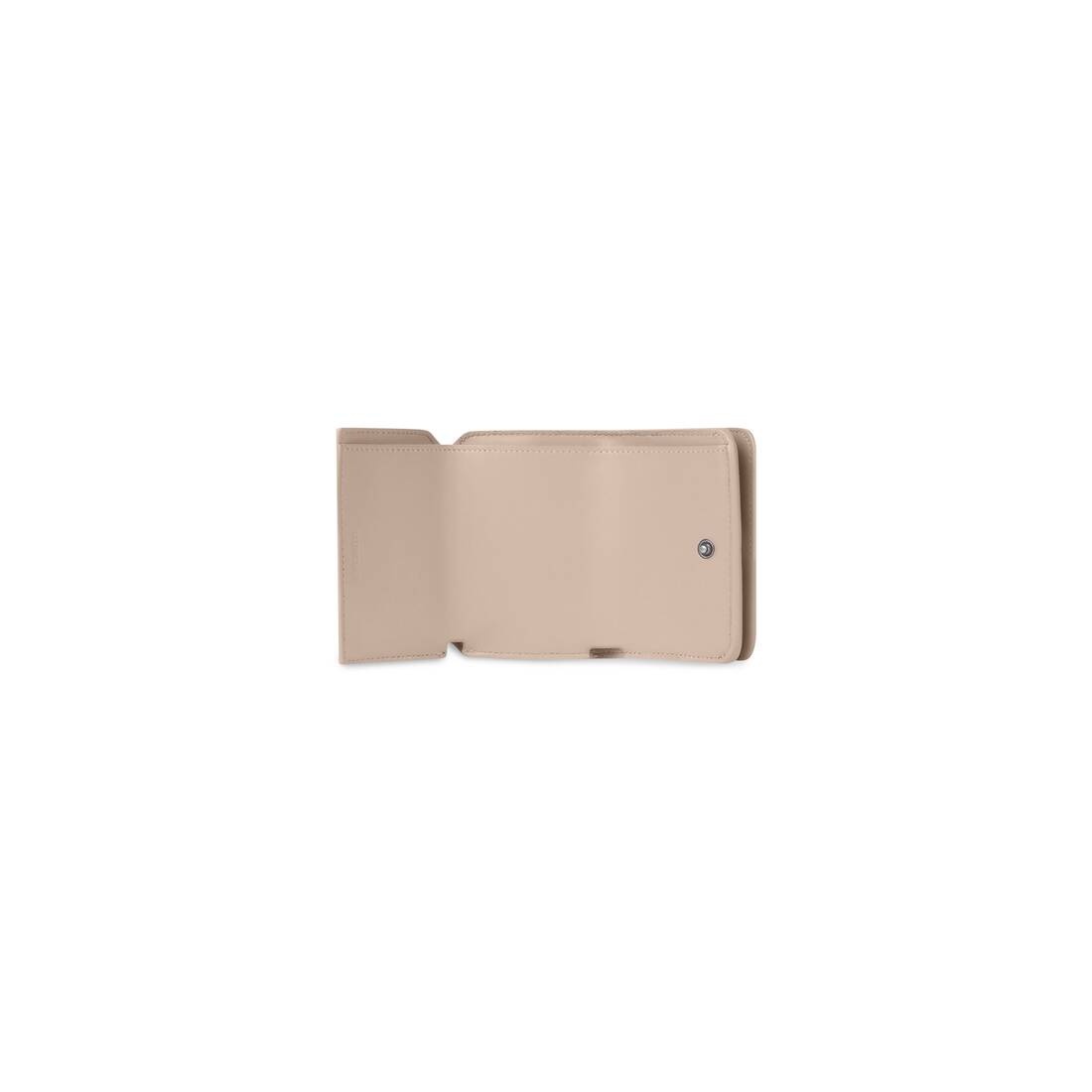 Essential Mini Wallet in Beige - 3