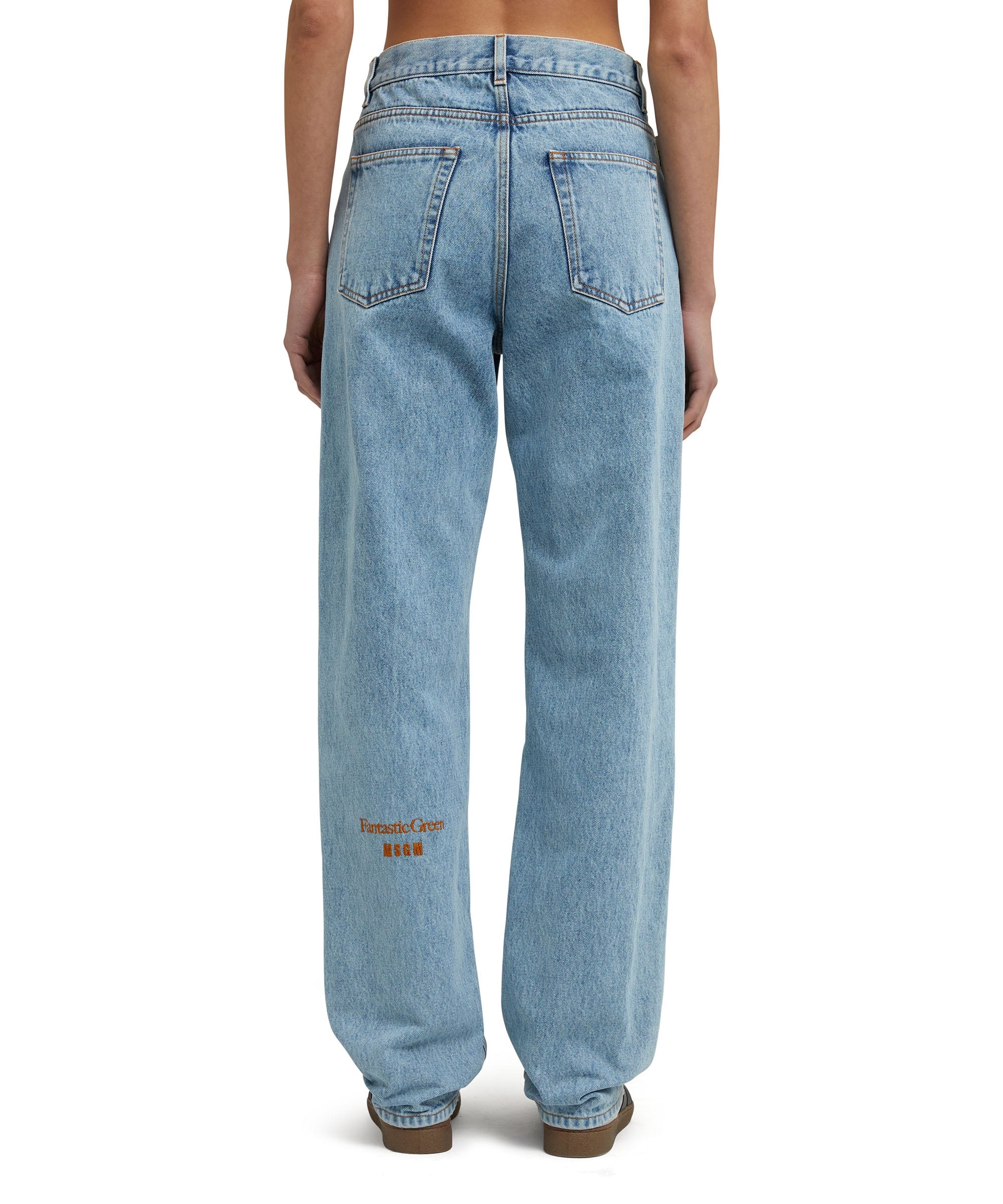 Sustainable denims from the MSGM Fantastic Green Capsule - 8