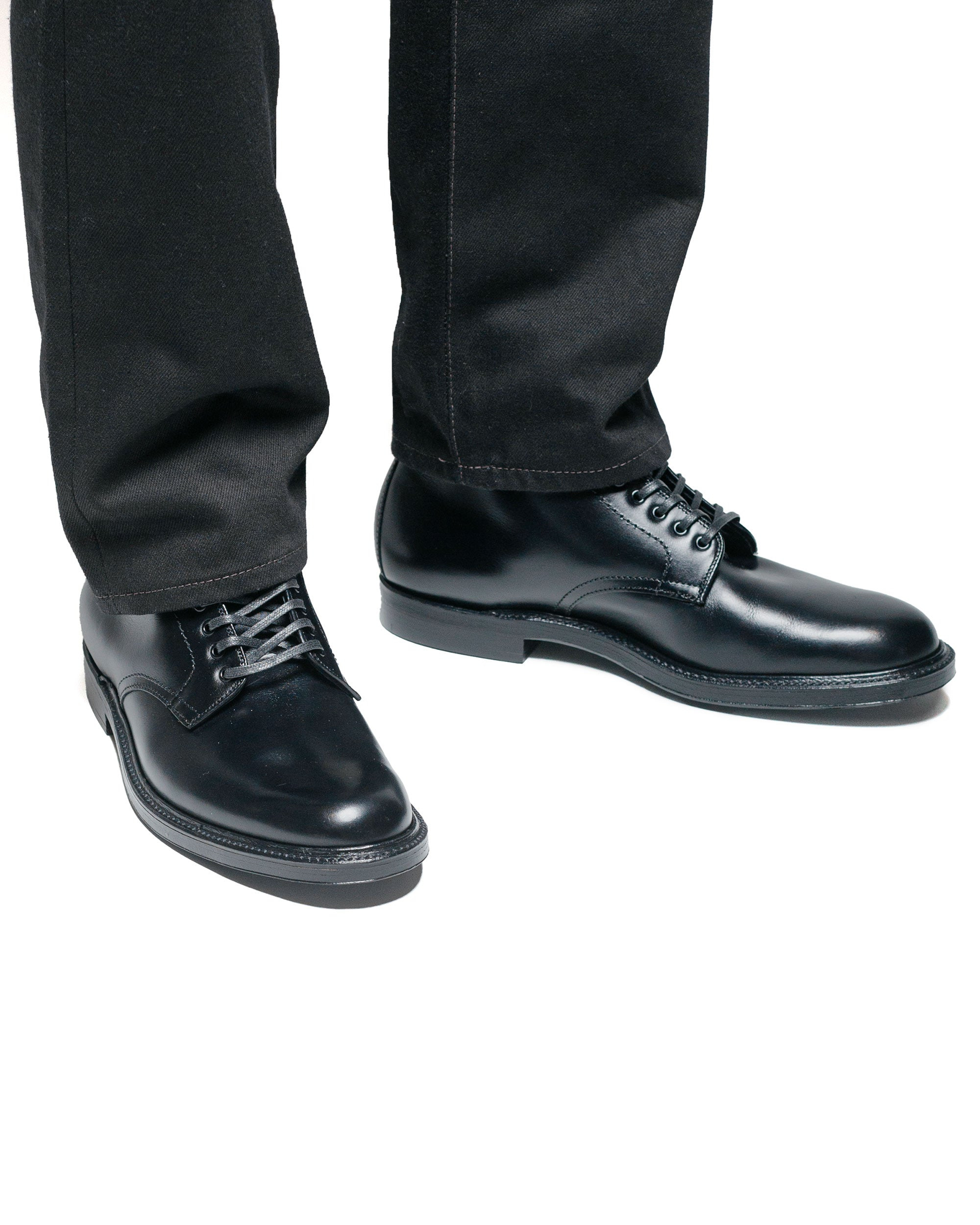 Plain Toe Boot Black Calfskin G2803 - 6