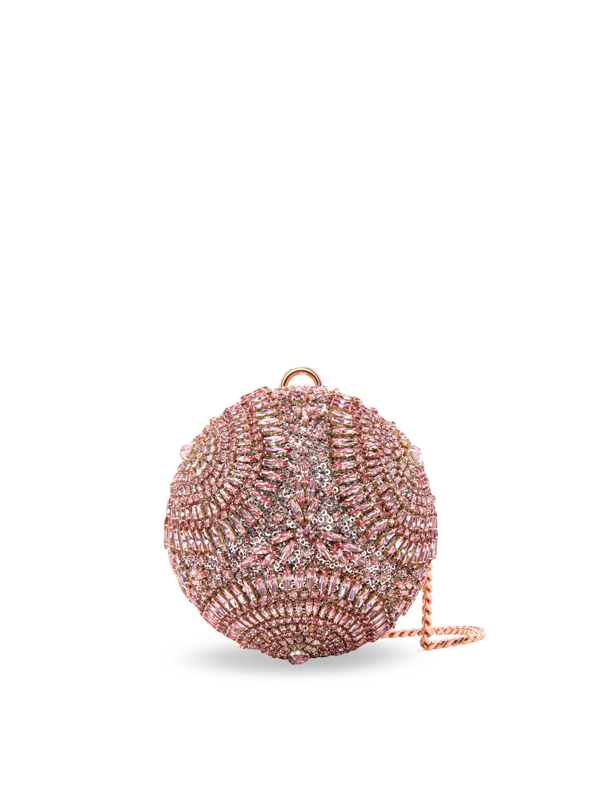 CRYSTAL EMBROIDERED BILLIARD BAG - 4