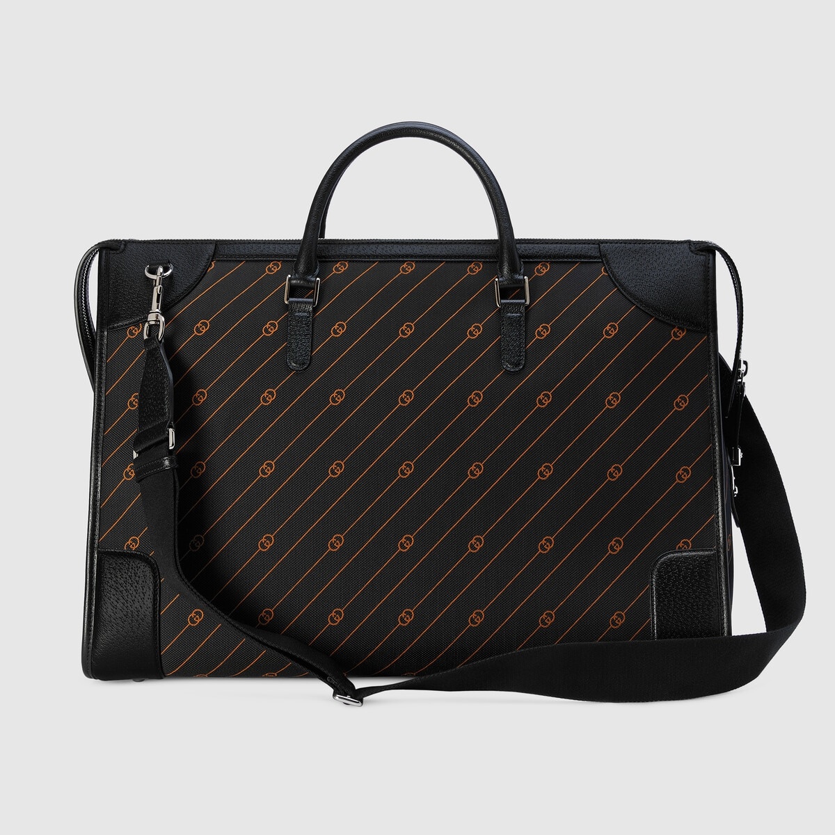 Interlocking G jacquard duffle bag - 3