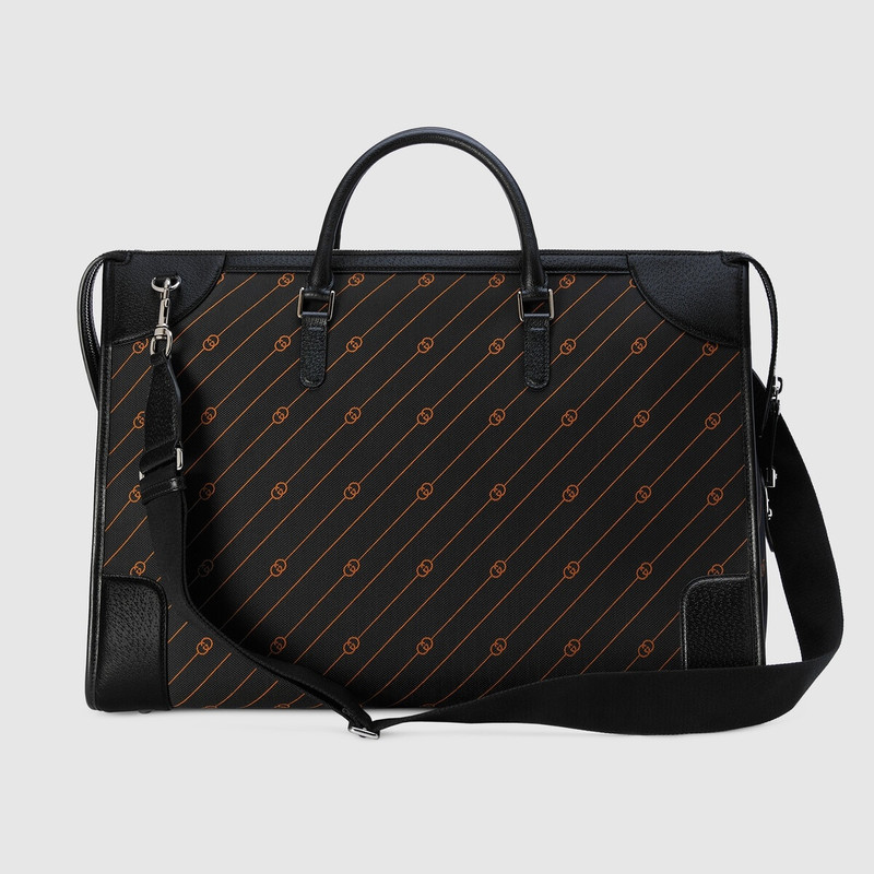 Interlocking G jacquard duffle bag 3