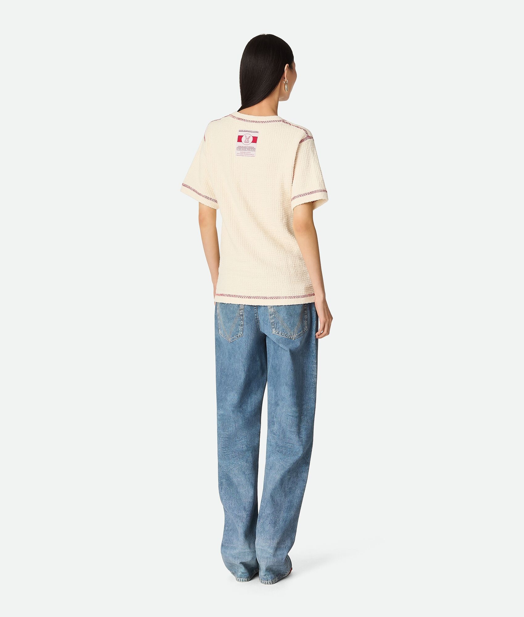 Cotton Waffle T-Shirt - 3