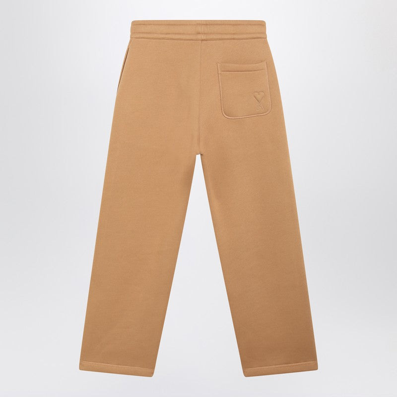 Ami Paris Camel Ami De Coeur joggers - 2