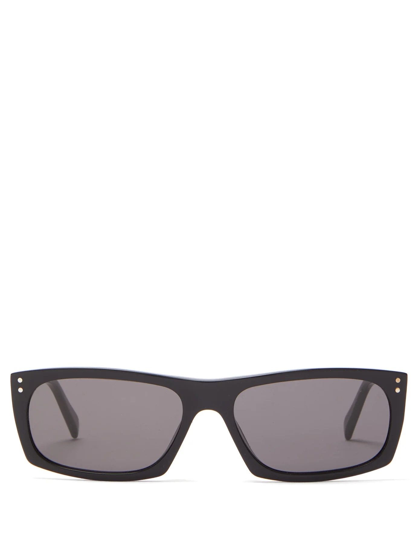 Rectangle acetate sunglasses - 1