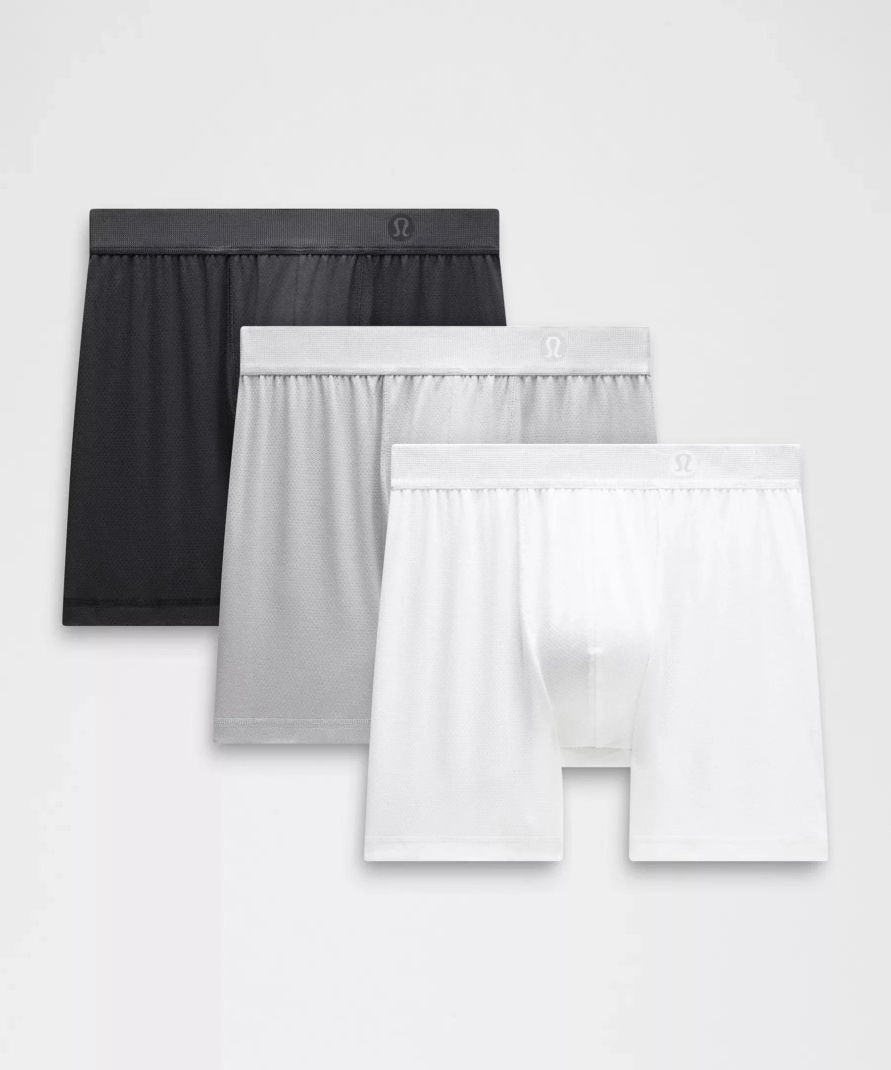 Always In Motion Mesh Boxer 5" *3 Pack - 1