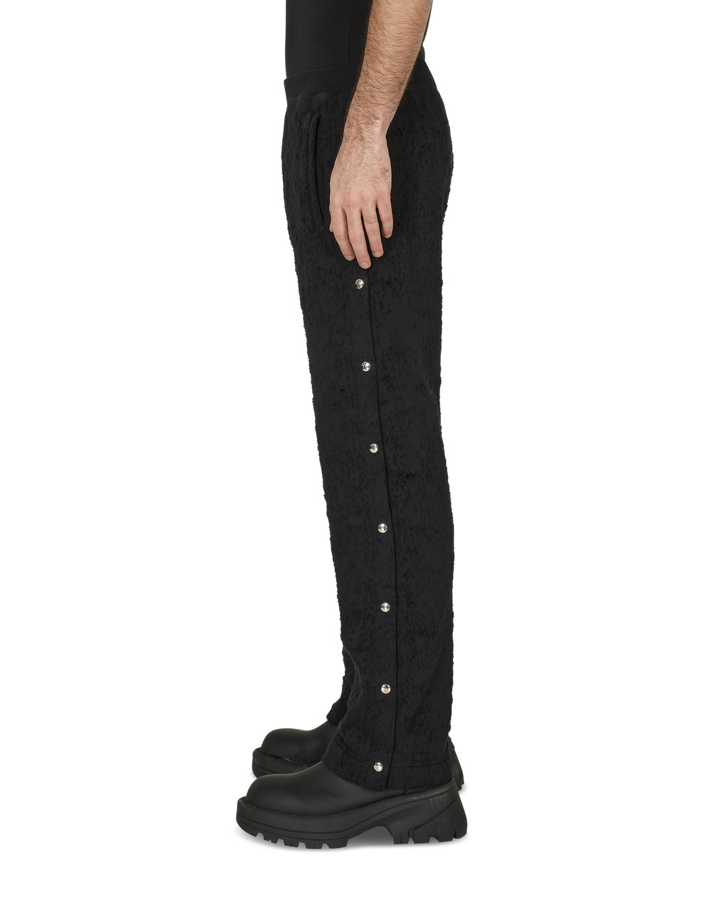 SNAP OFF COTTON SWEATPANTS - 4