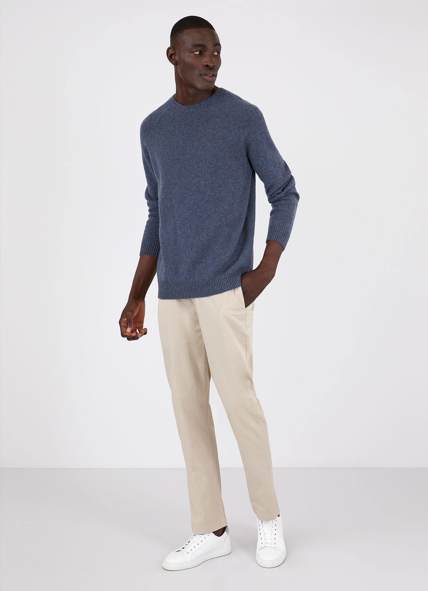 Lambswool Crew Neck Jumper - 3