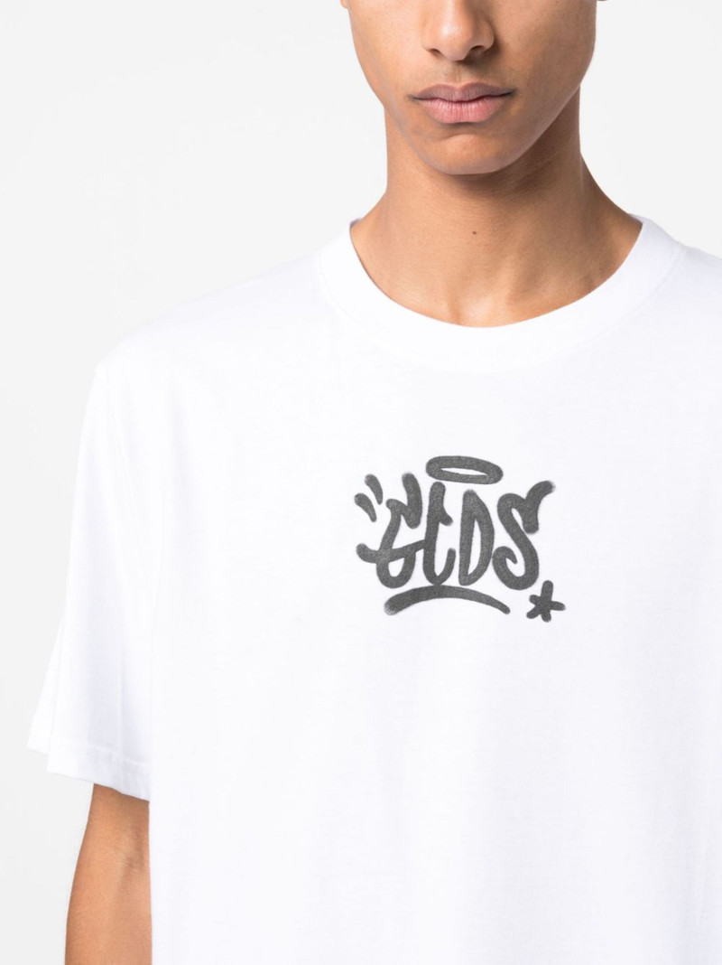graffiti-print cotton T-shirt 5
