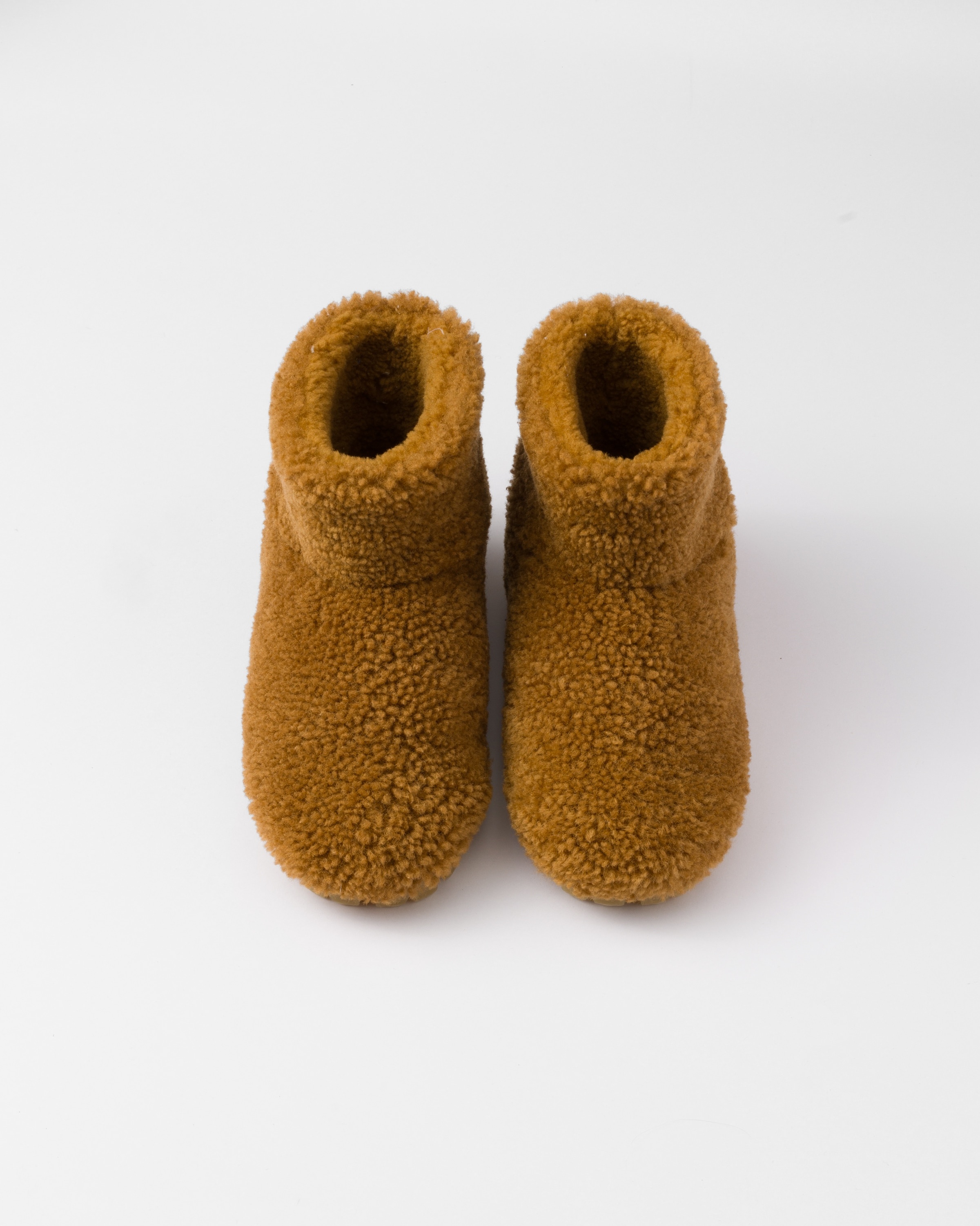 Shearling booties - 4