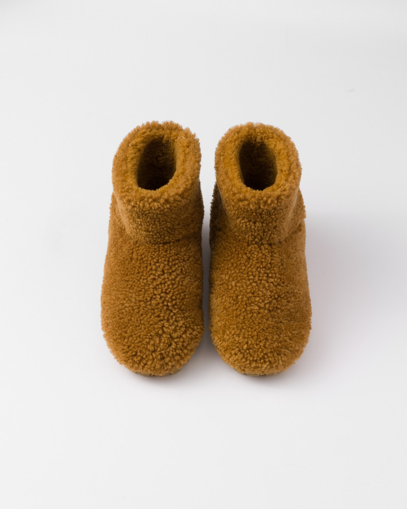 Shearling booties 4