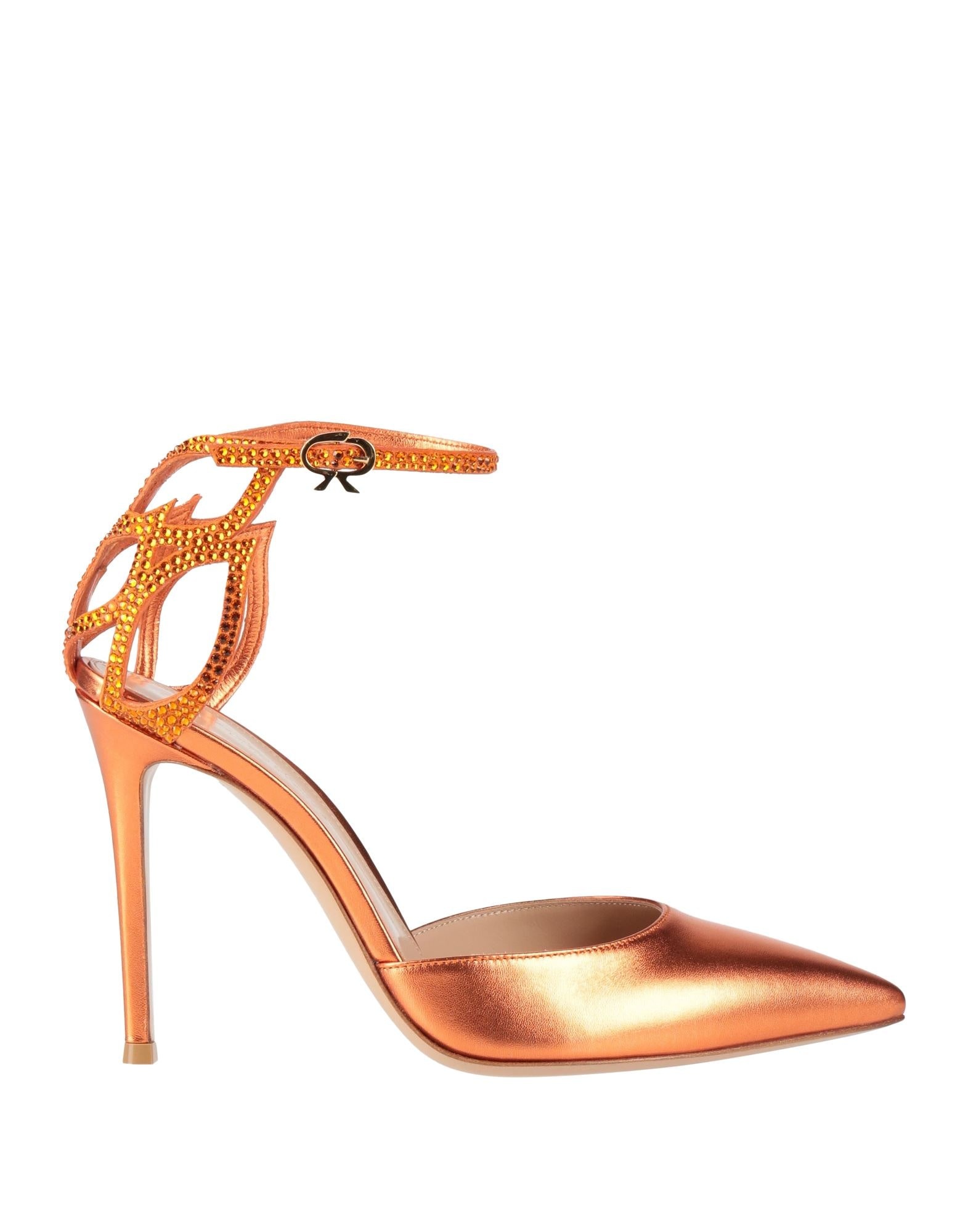 Orange Women's Pump - 1