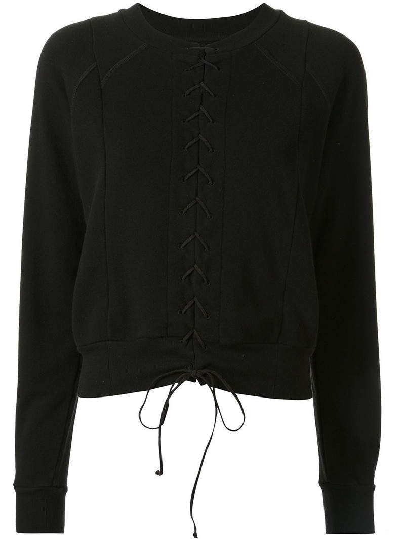 lace front sweatshirt 1