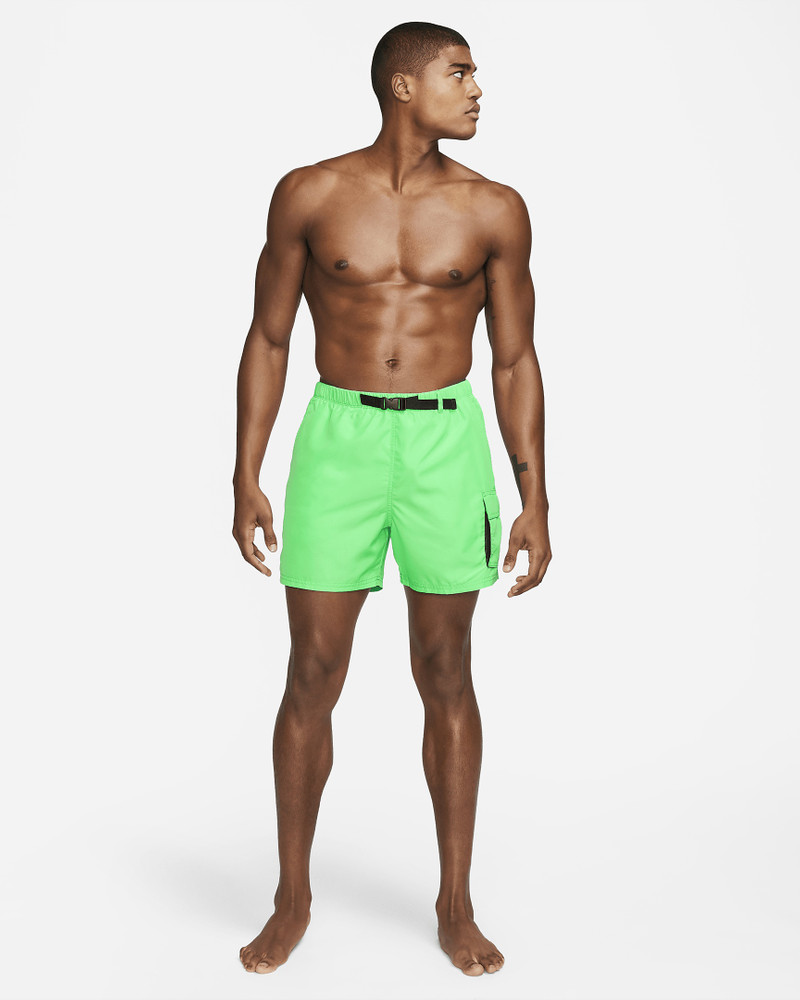 Nike Men's 5" Belted Packable Swim Trunks 8