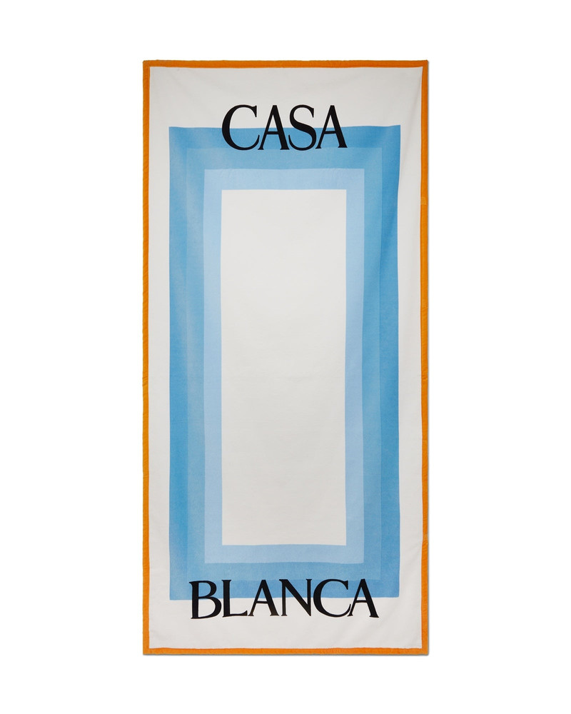 Blue Gradient Casablanca Towel 1