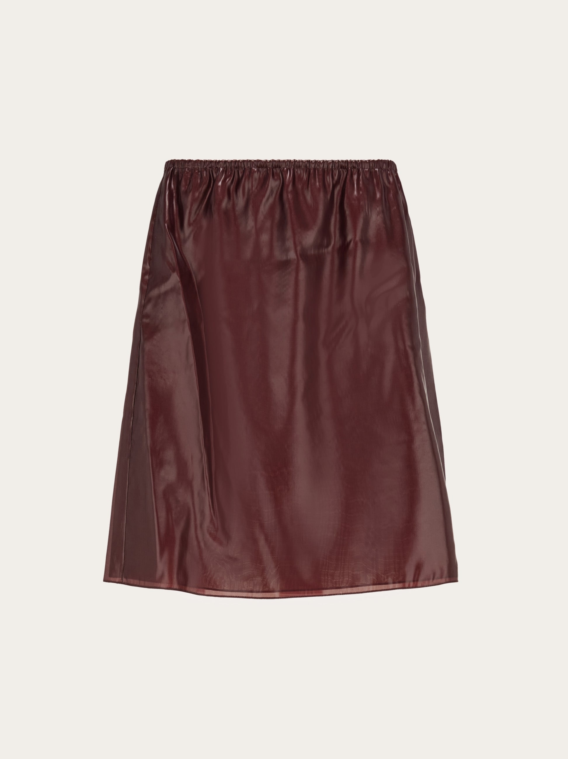 Silk blend organza skirt - 1