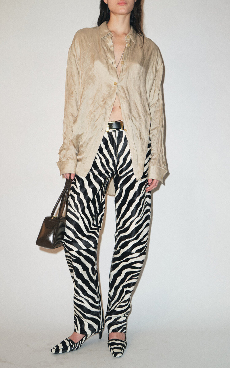 KHAITE Goya Cotton-Voil Shirt neutral outlook