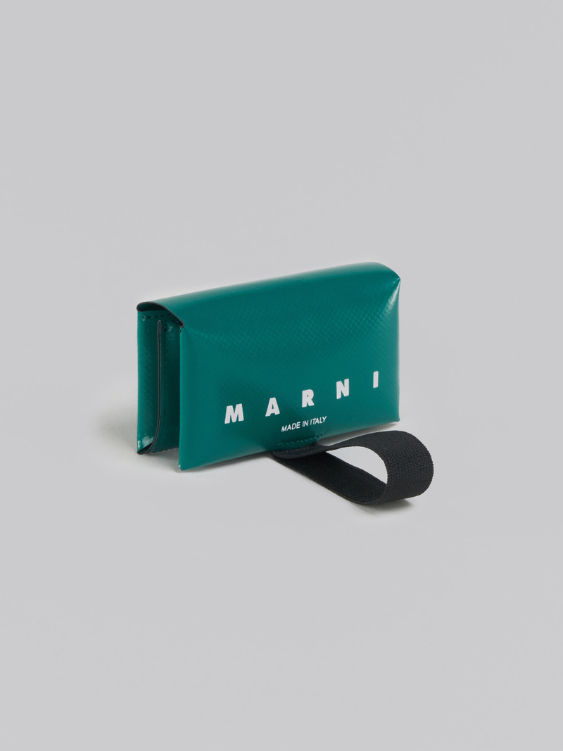 Marni GREEN TRI-FOLD WALLET outlook