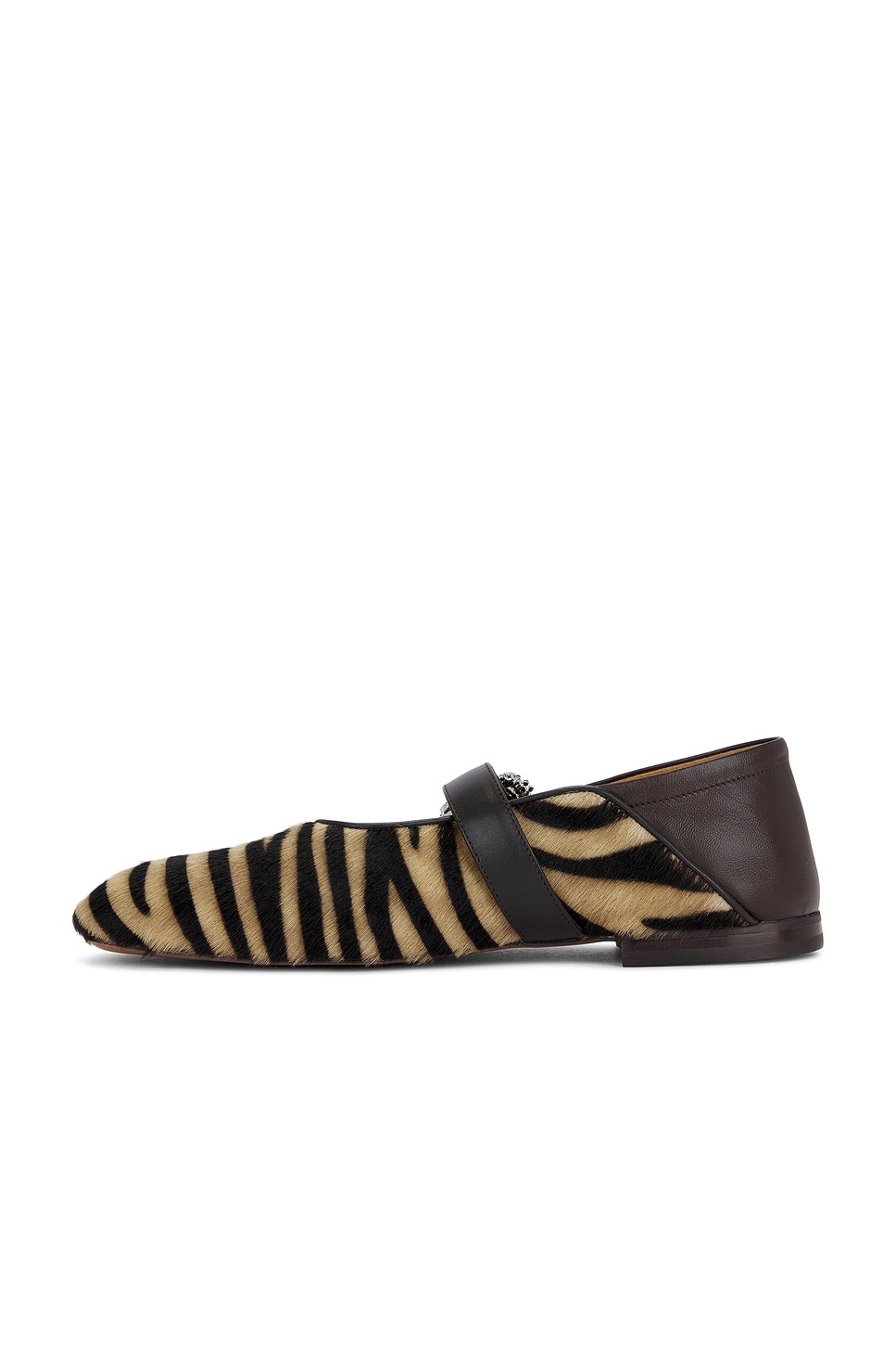 Ballerina Buckle Ballet Flat - 6