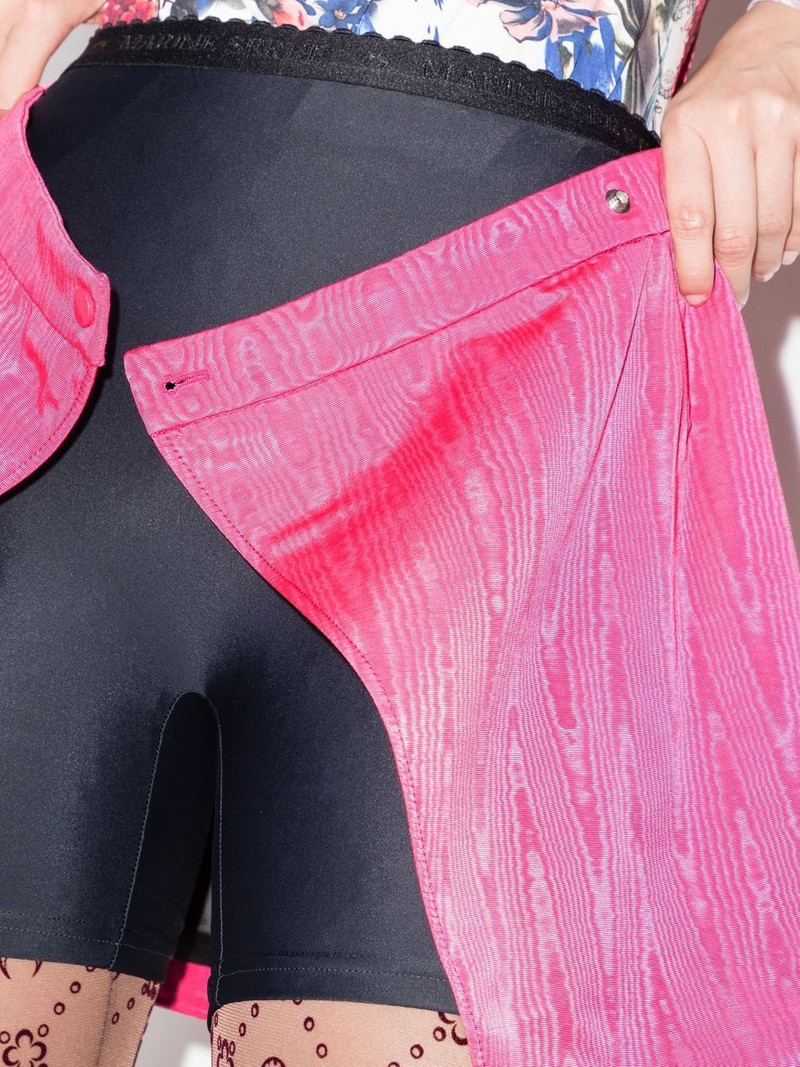 Cycling wrap A-line skirt 4