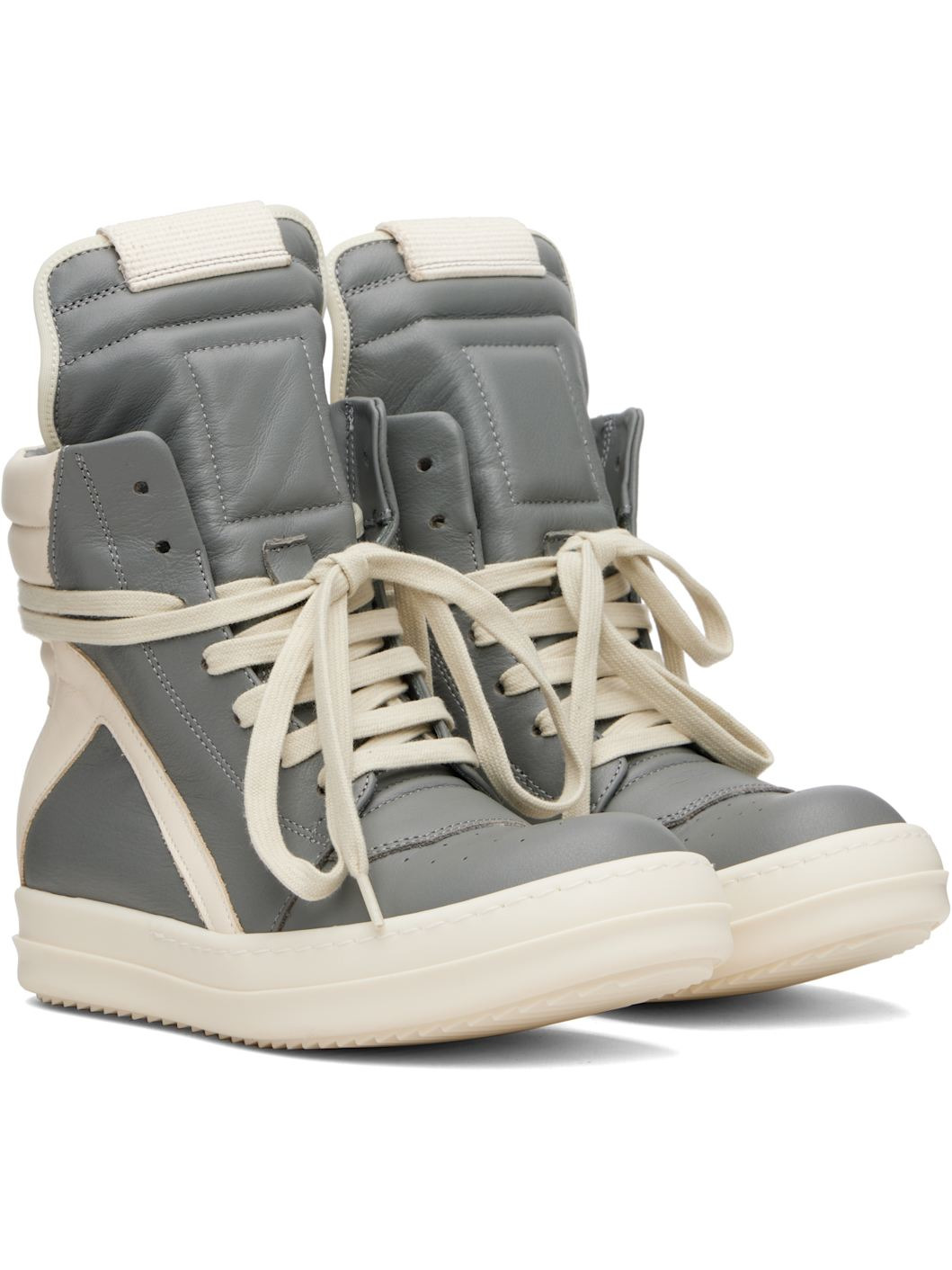 Gray Concordians Geobasket Sneakers - 4