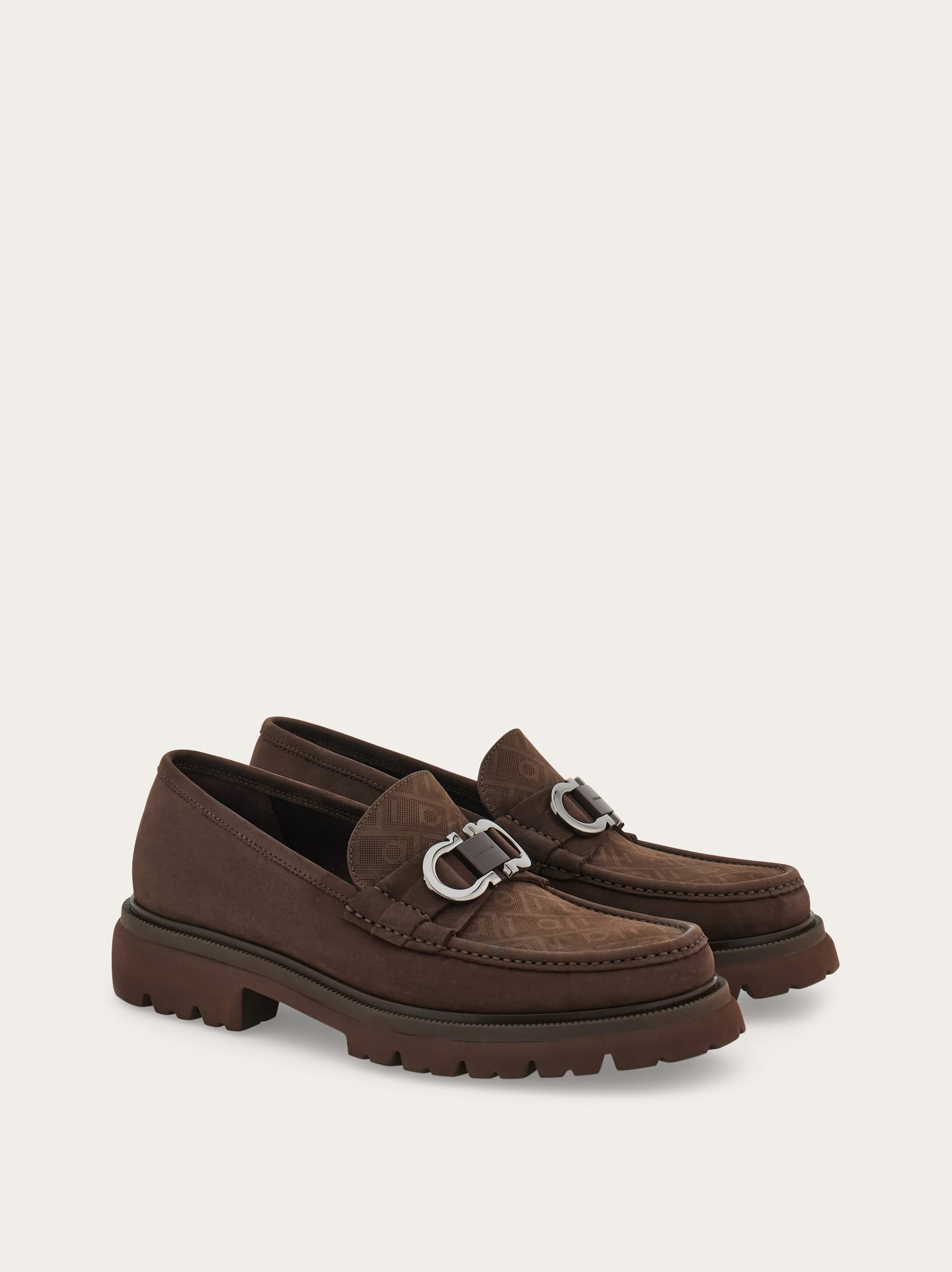 Loafer with Gancini ornament - 5