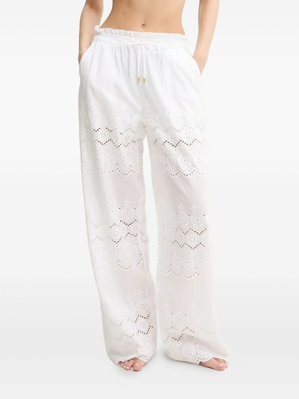 Immy broderie-anglaise trousers - 1