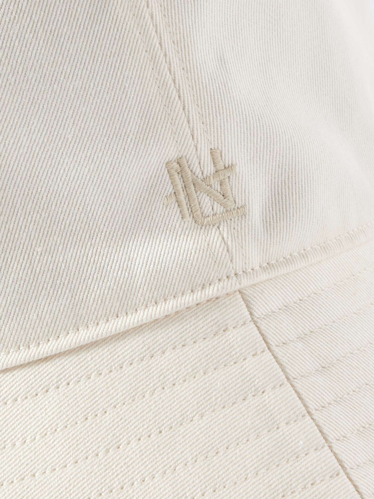 Logo-Emboidered Cotton-Blend Twill Bucket Hat - 4