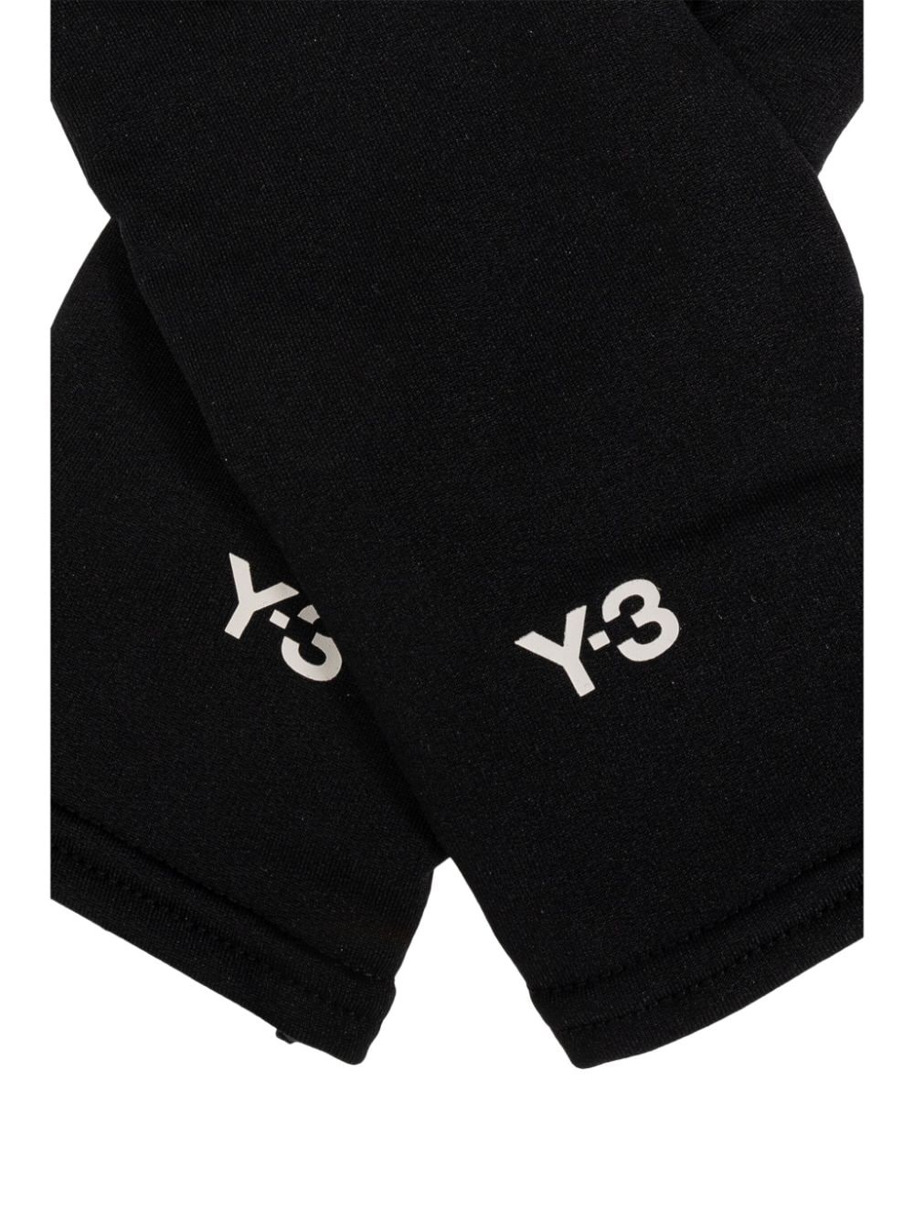logo print gloves - 5