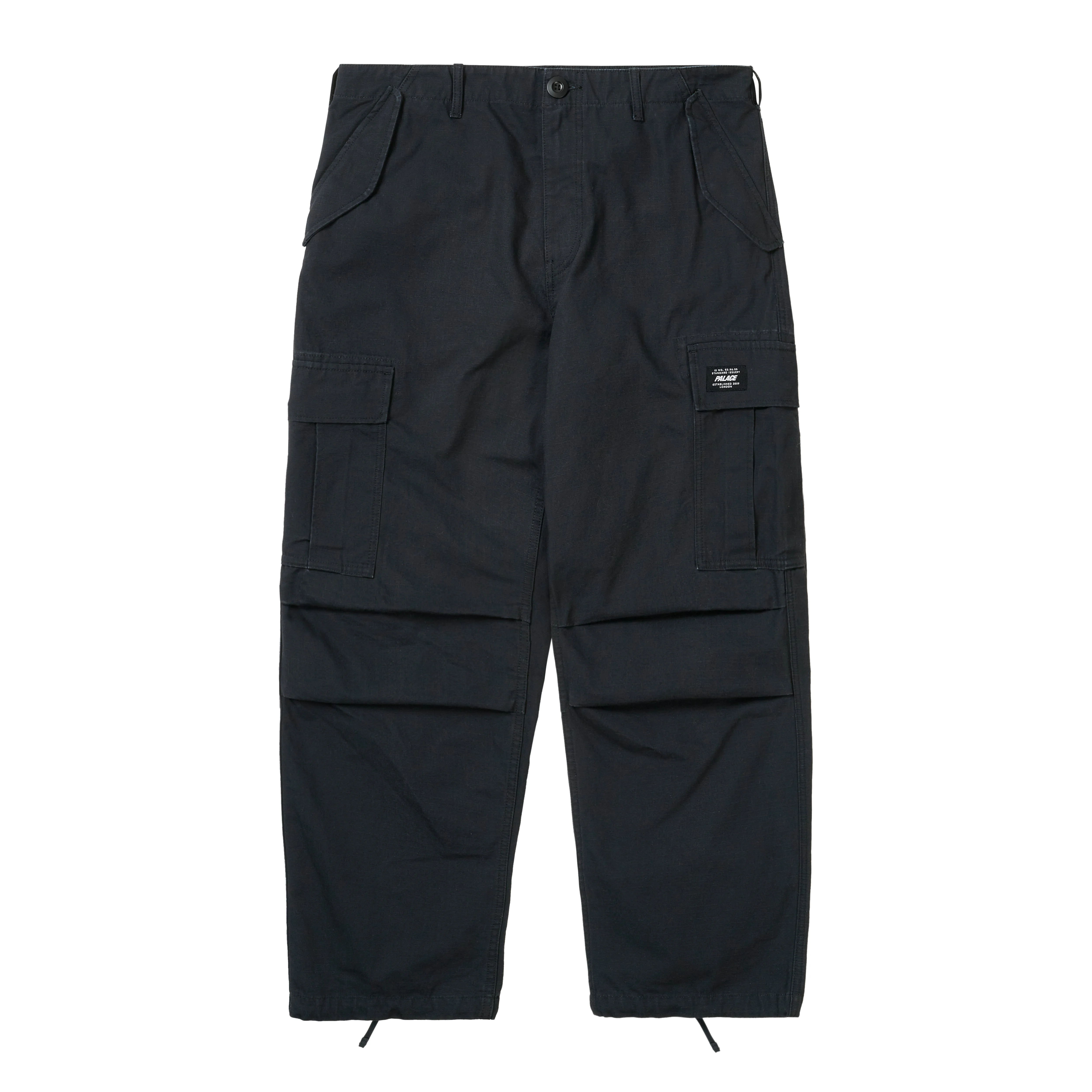 RIPSTOP CARGO TROUSER BLACK - 1
