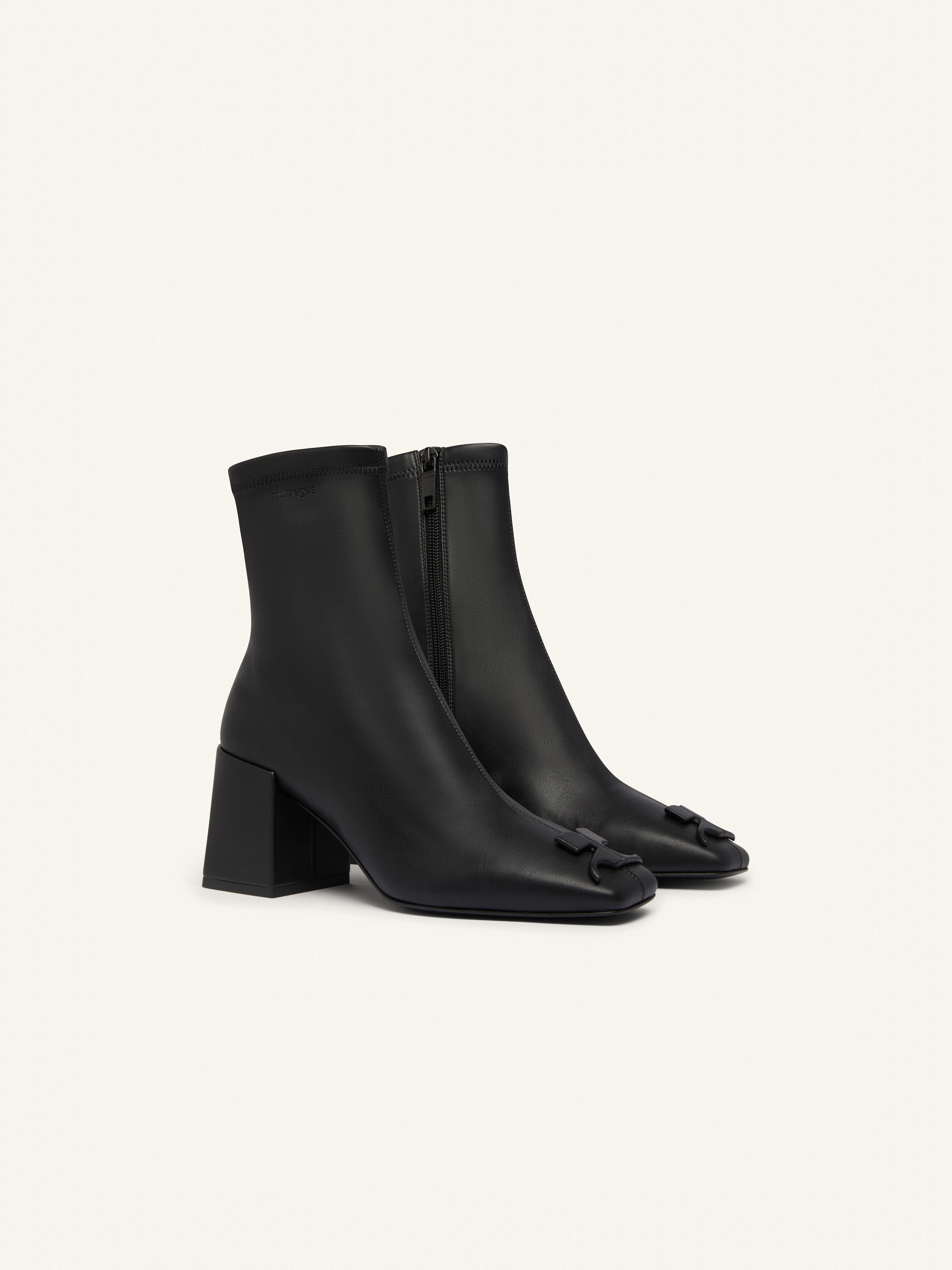 REEDITION HERITAGE VEGAN NAPPA ANKLE BOOTS - 2