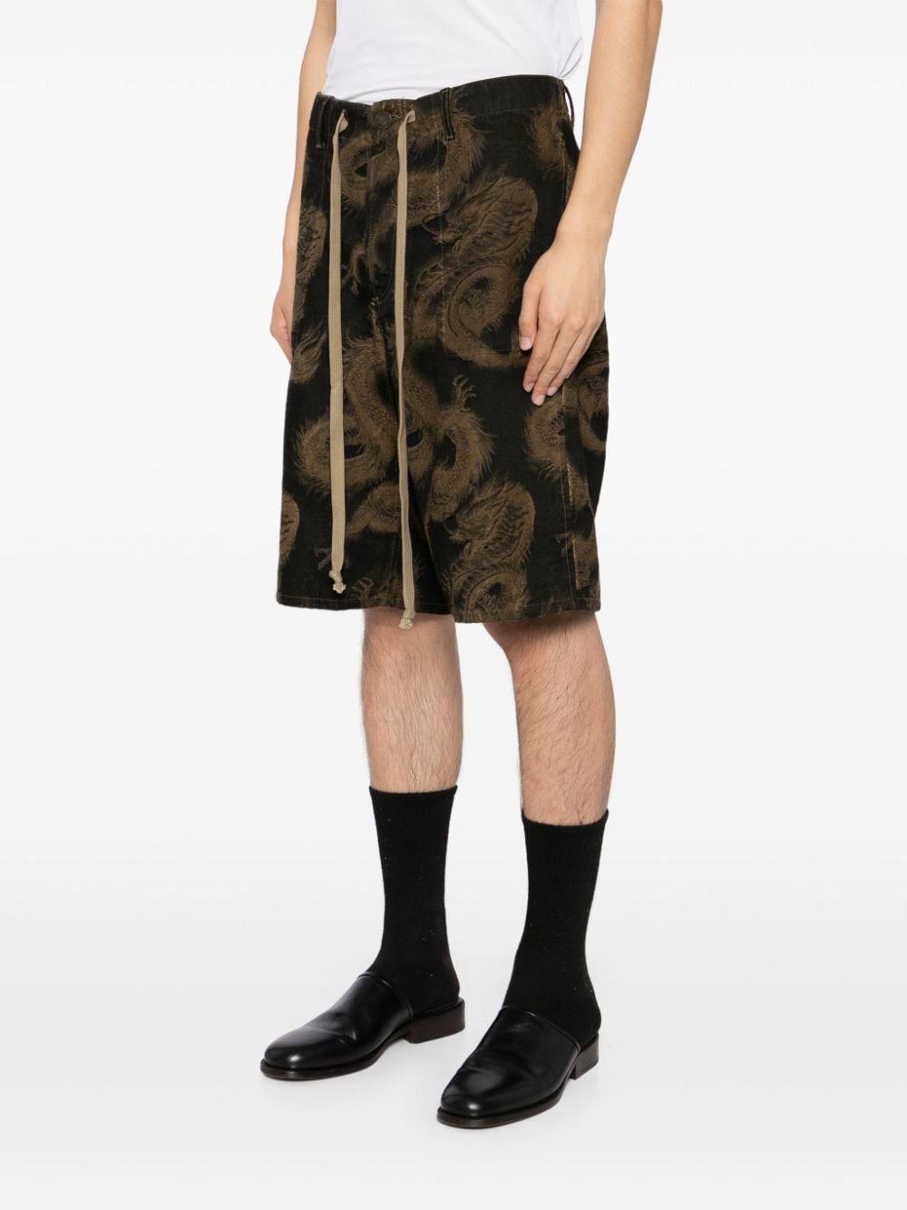cotton bermuda shorts - 3