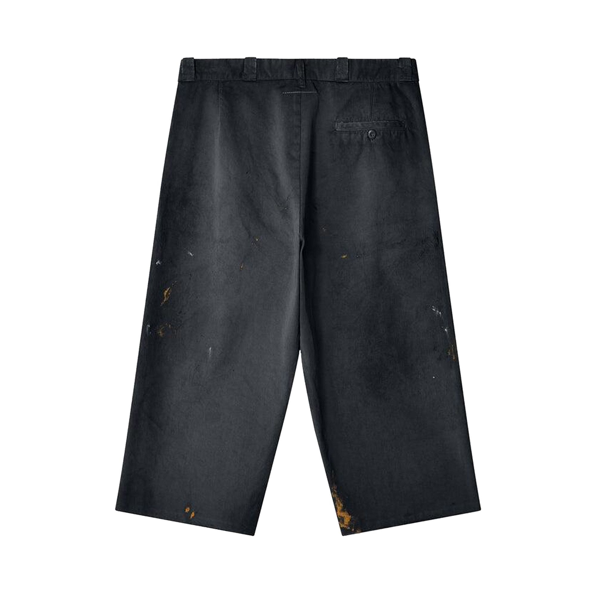 MM6 Maison Margiela Gabardine Shorts 'Black' - 2