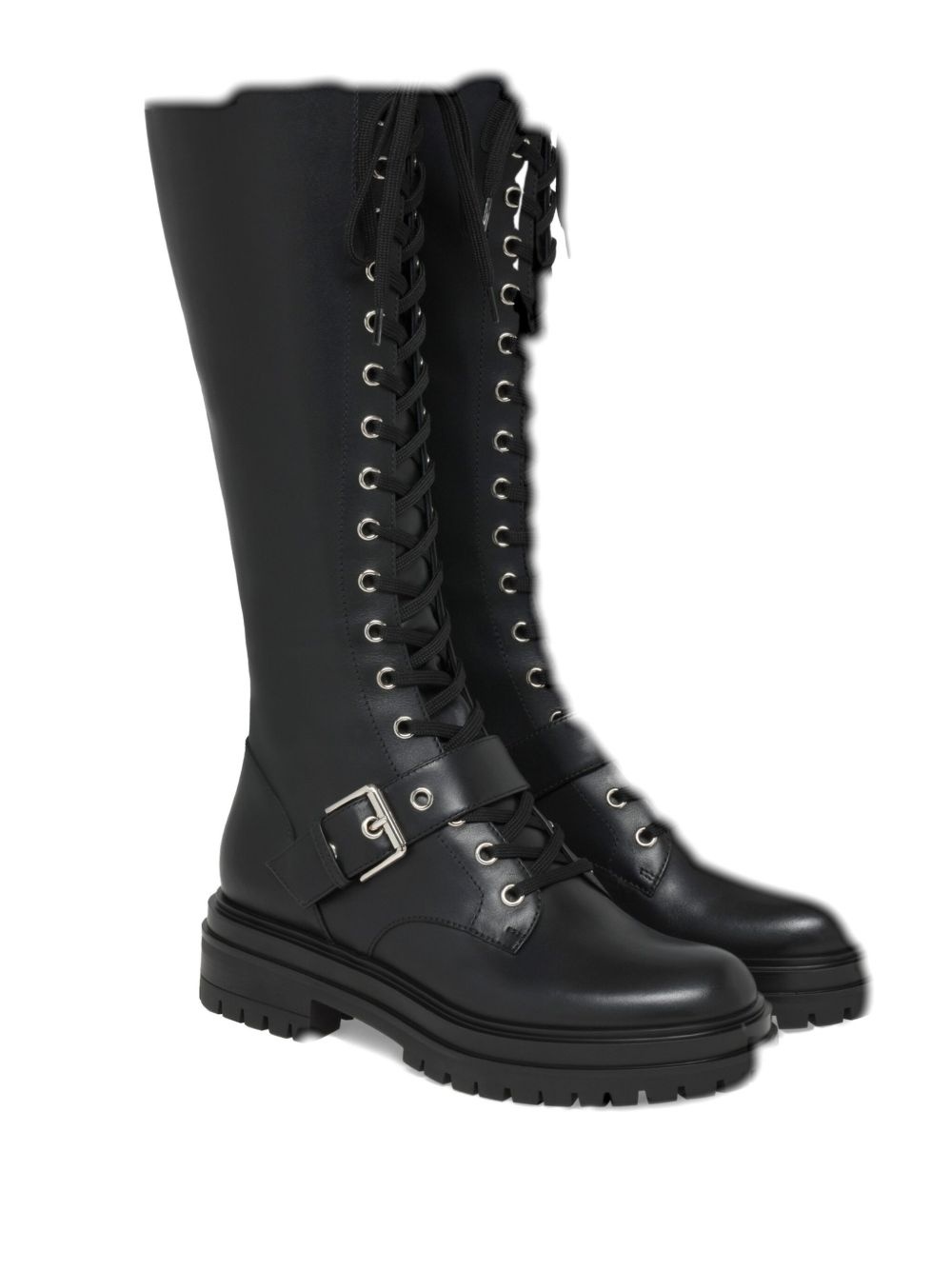 leather boots - 2