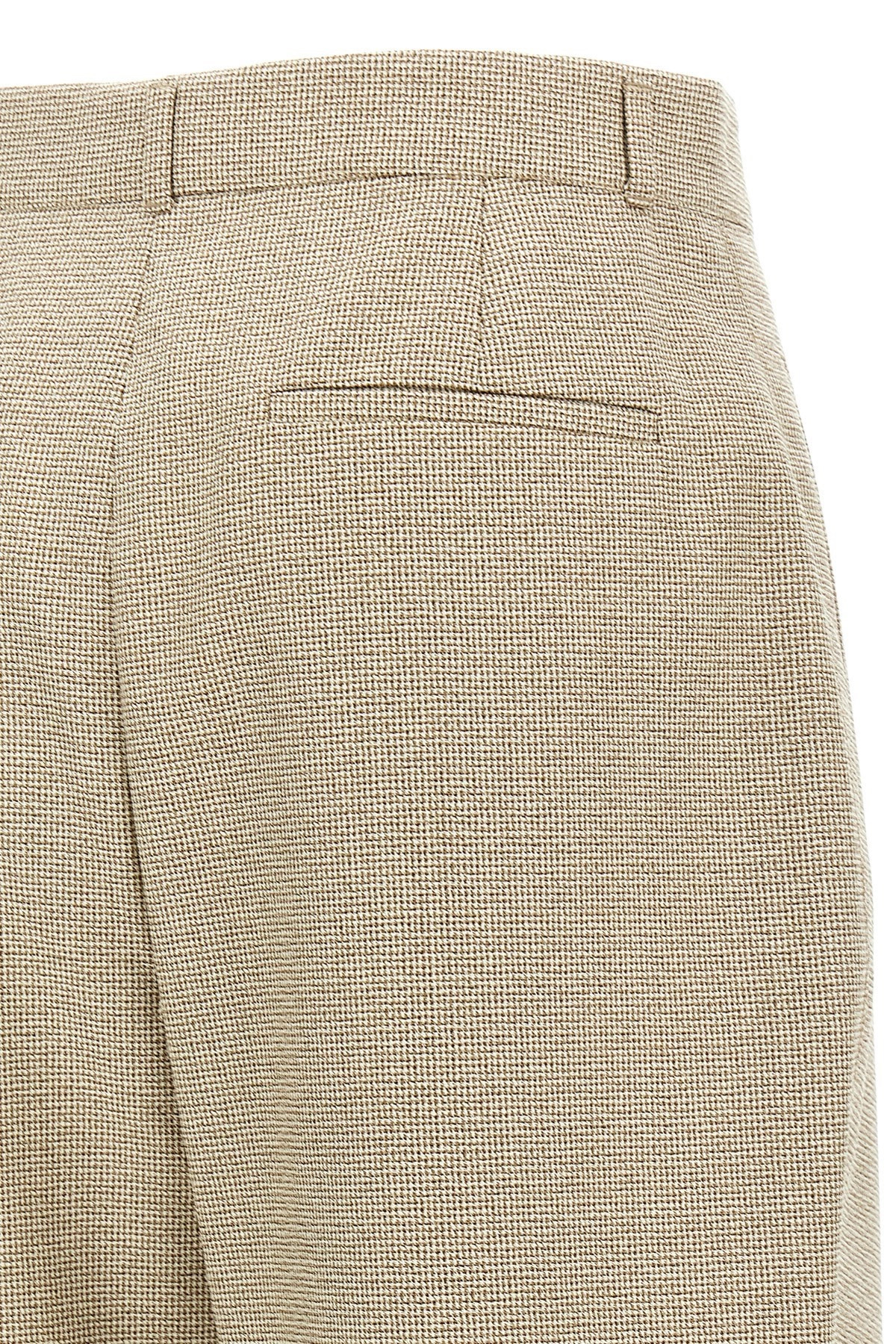 Micro check trousers - 4