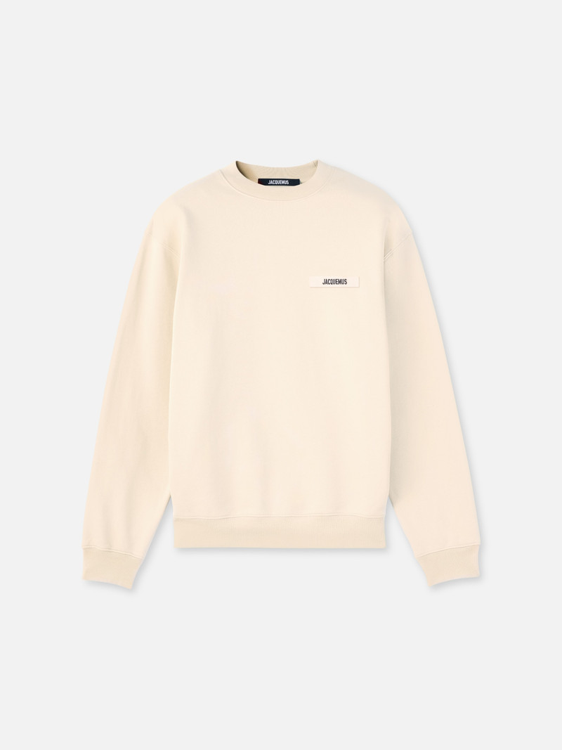 Logo-Appliquéd Cotton-Jersey 스웨터 - 1