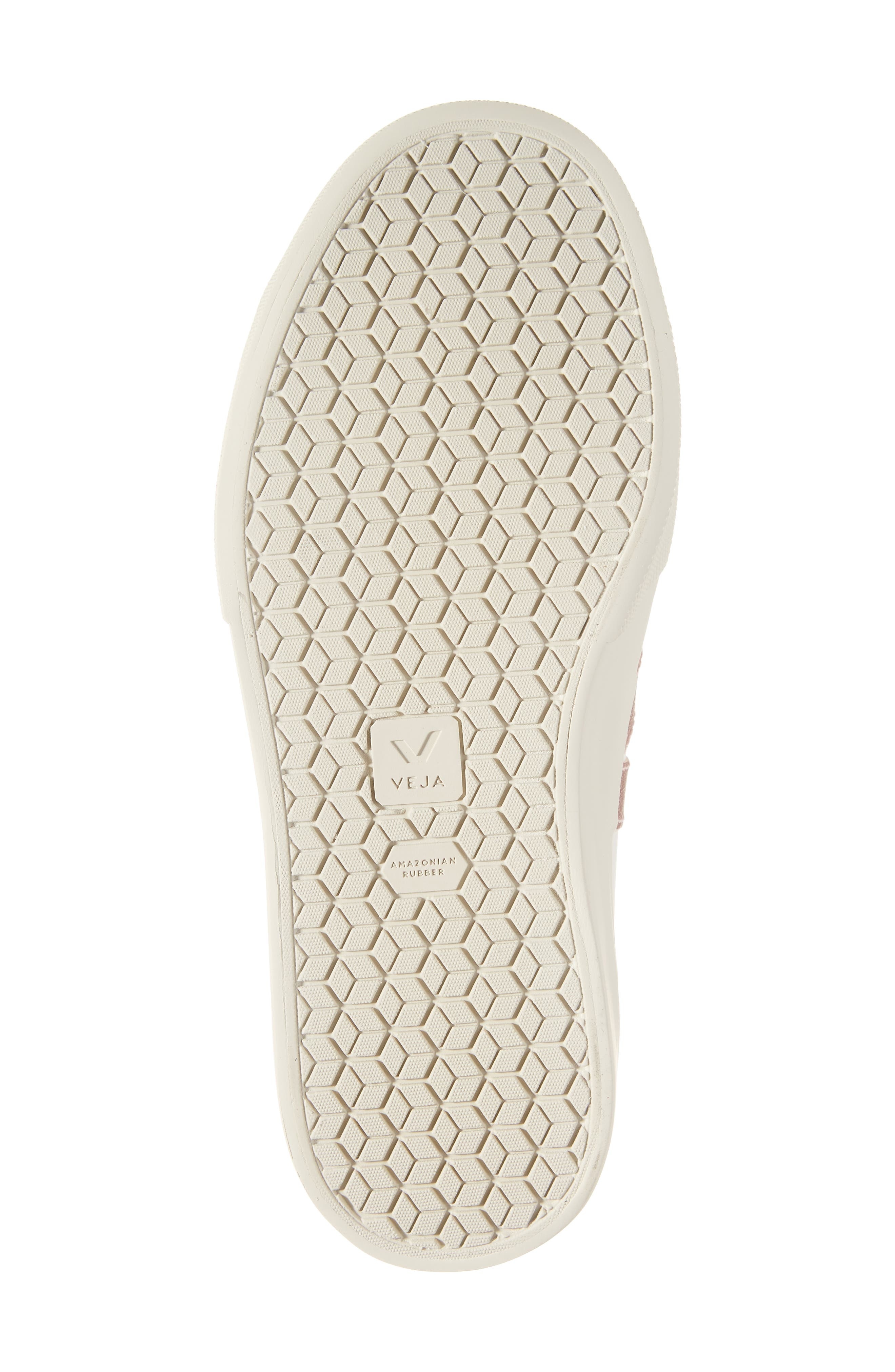 Veja Campo Chrome Free Leather Sneaker in Extra-White Nacre at Nordstrom - 6