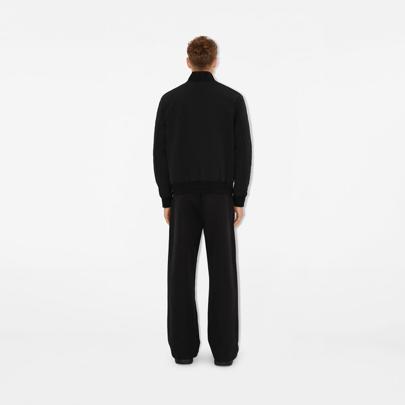 Quilted Nylon Bomber Jacket 4