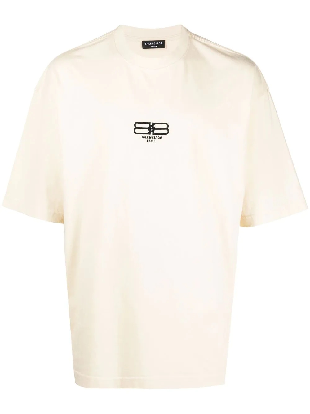 logo-print cotton T-shirt - 1