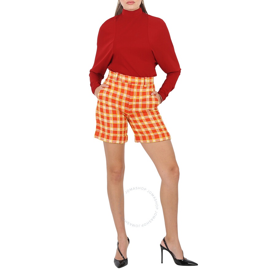 Gucci Check Tweed Shorts - 6